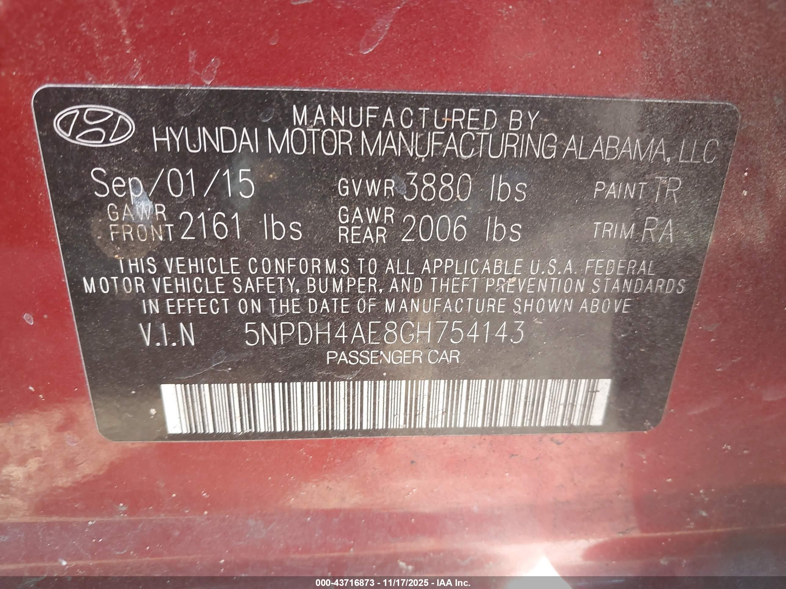 HYUNDAI ELANTRA image 9