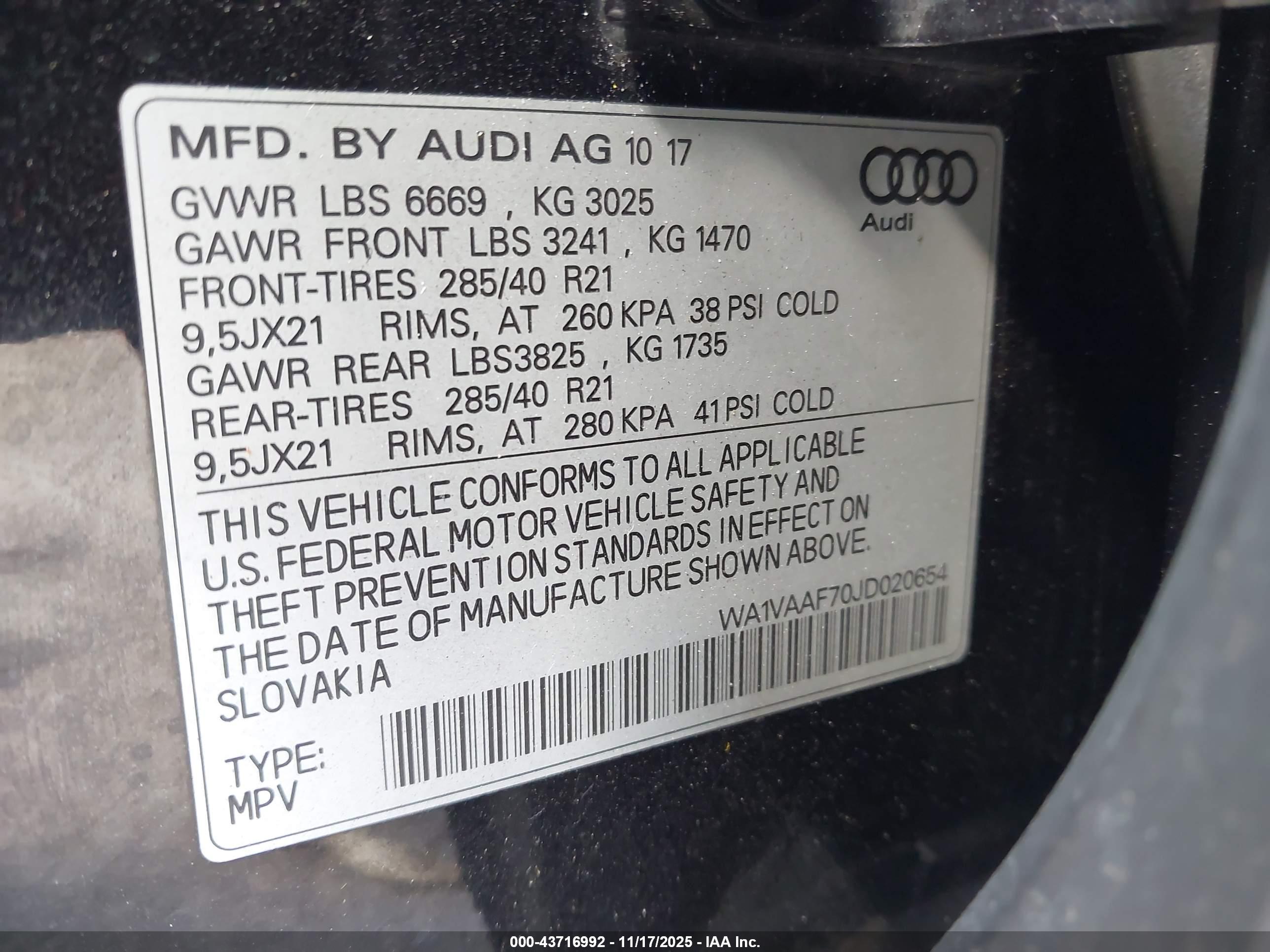 AUDI Q7 image 9