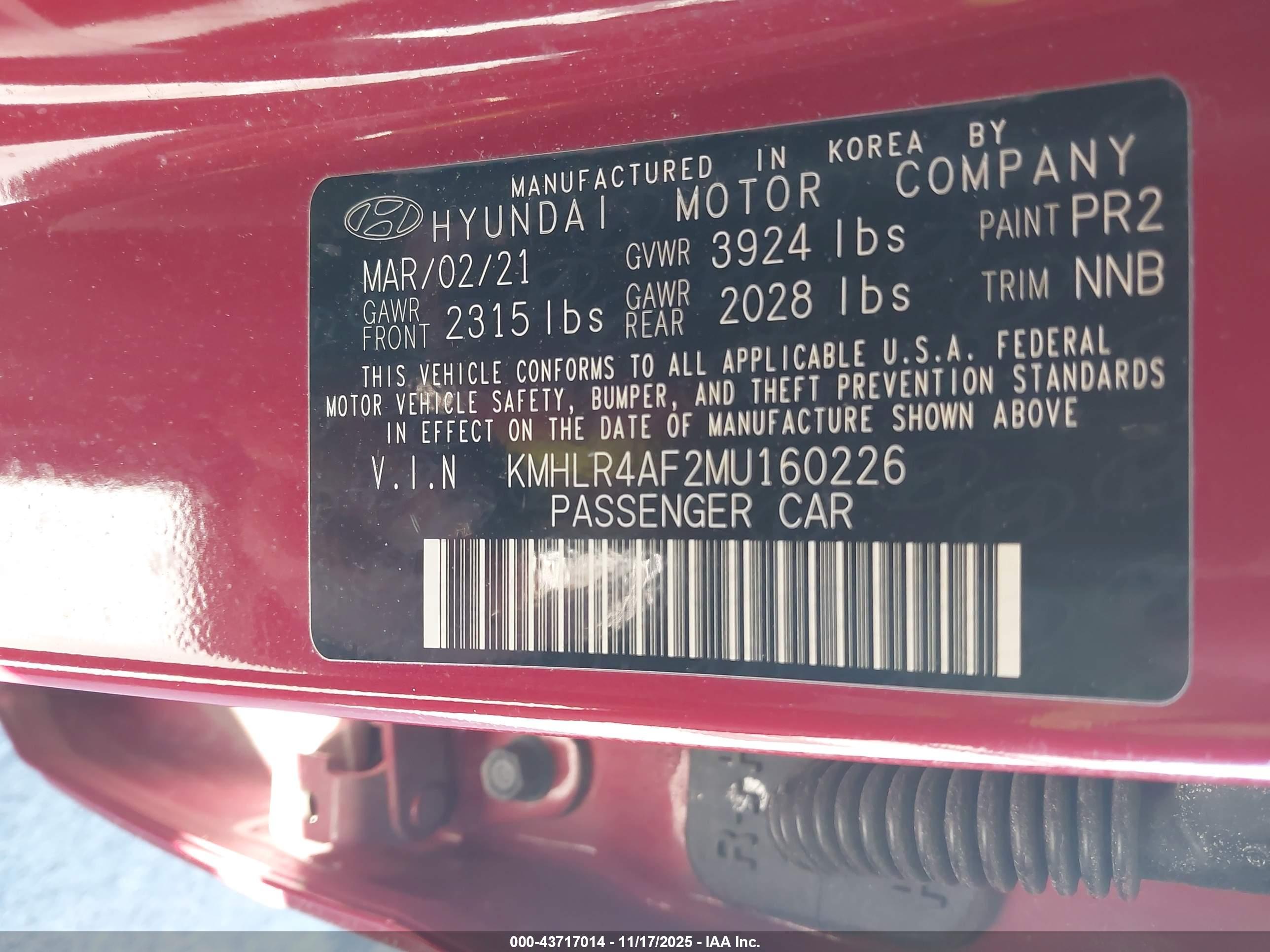 HYUNDAI ELANTRA image 9