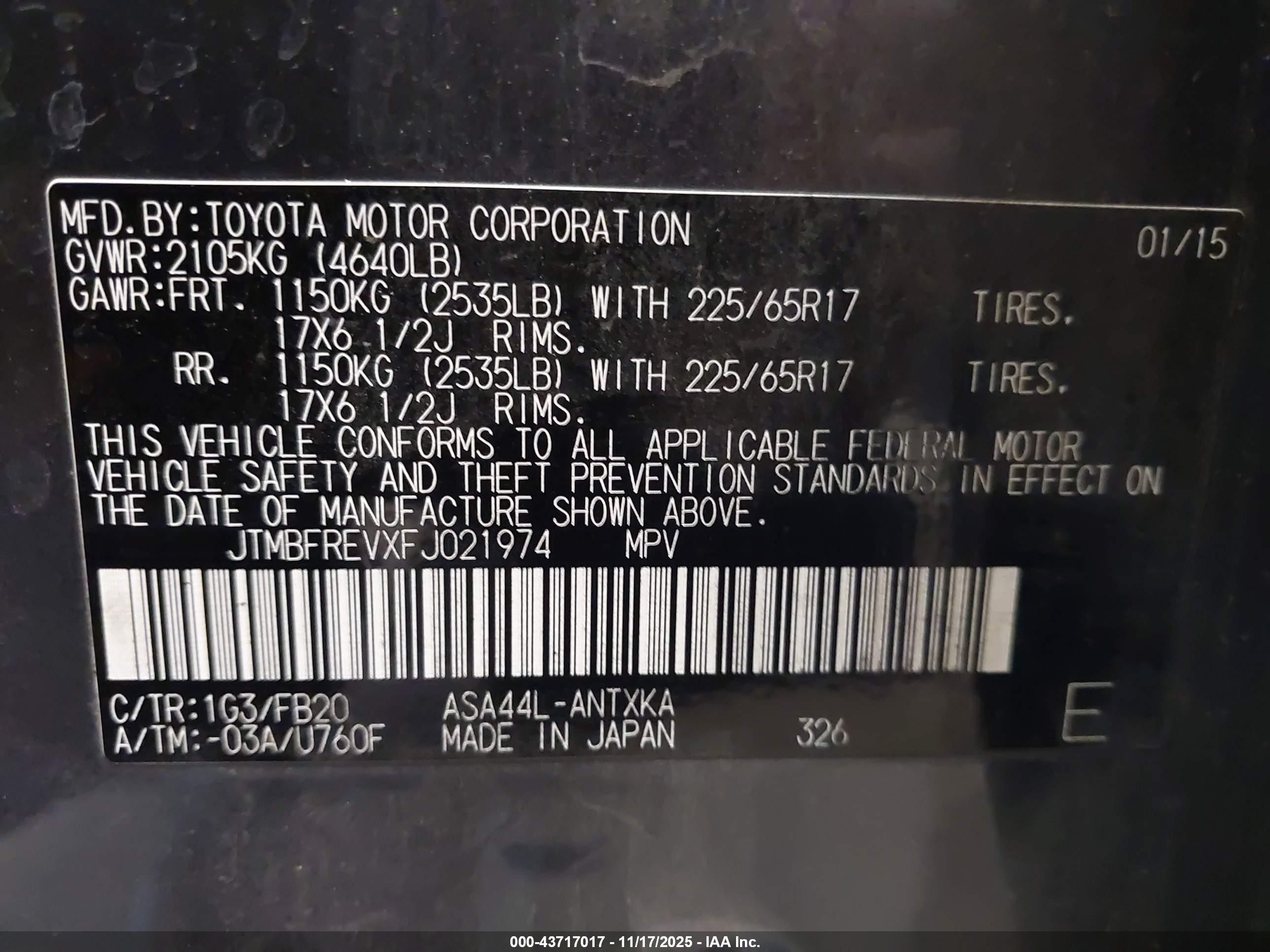 TOYOTA RAV4 image 9