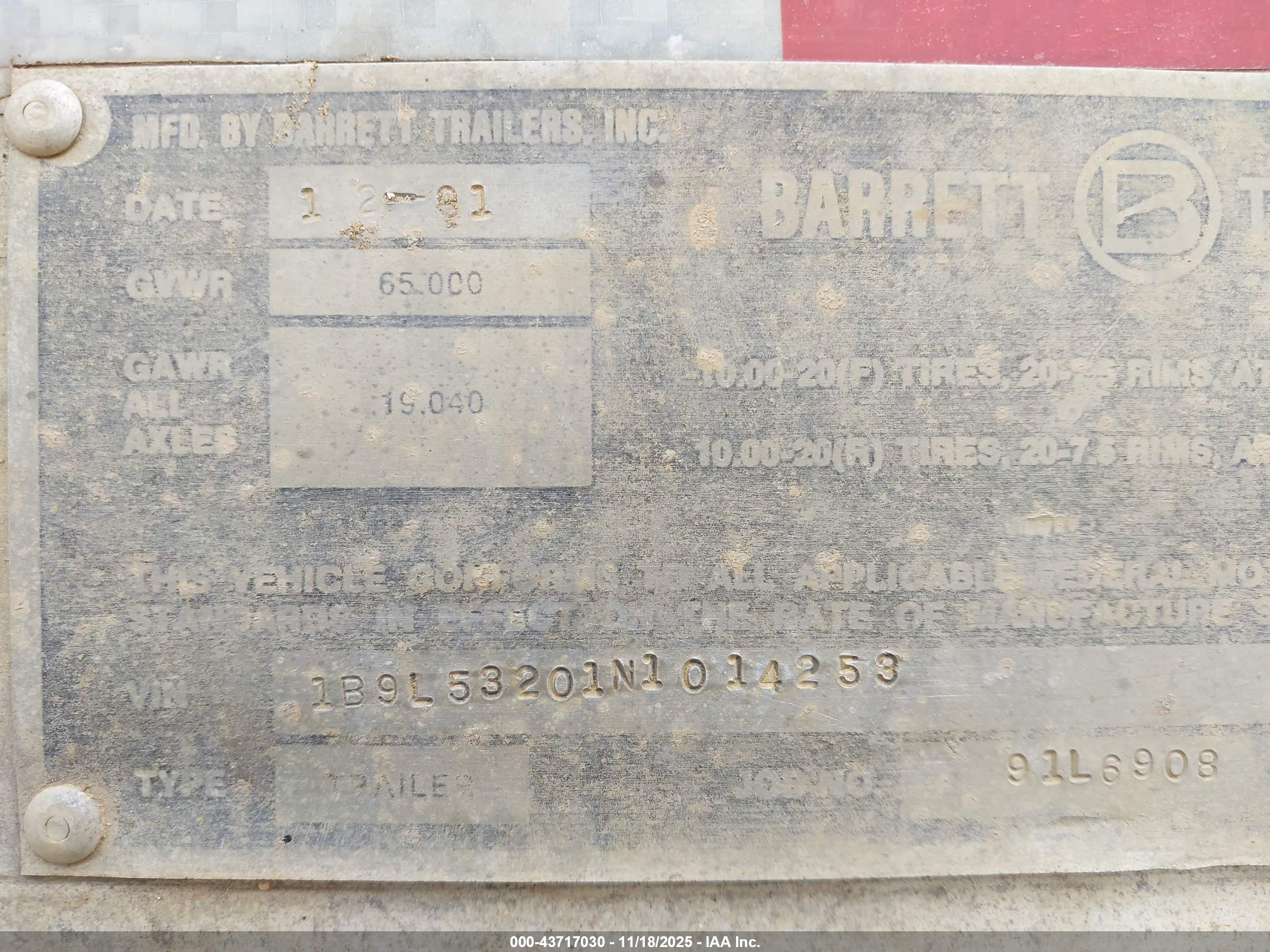 BARRETT TRAILERS image 9