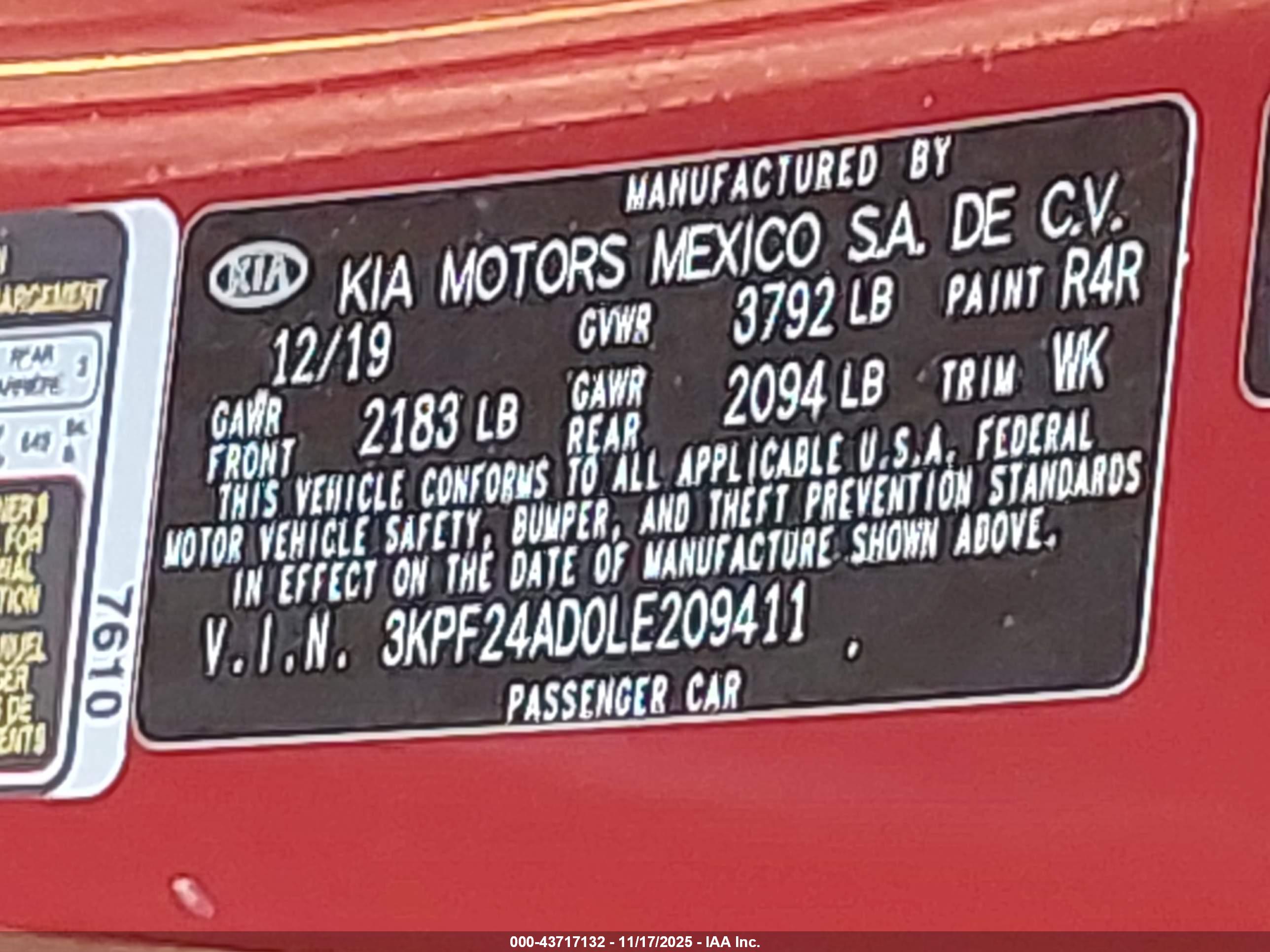 KIA FORTE image 9