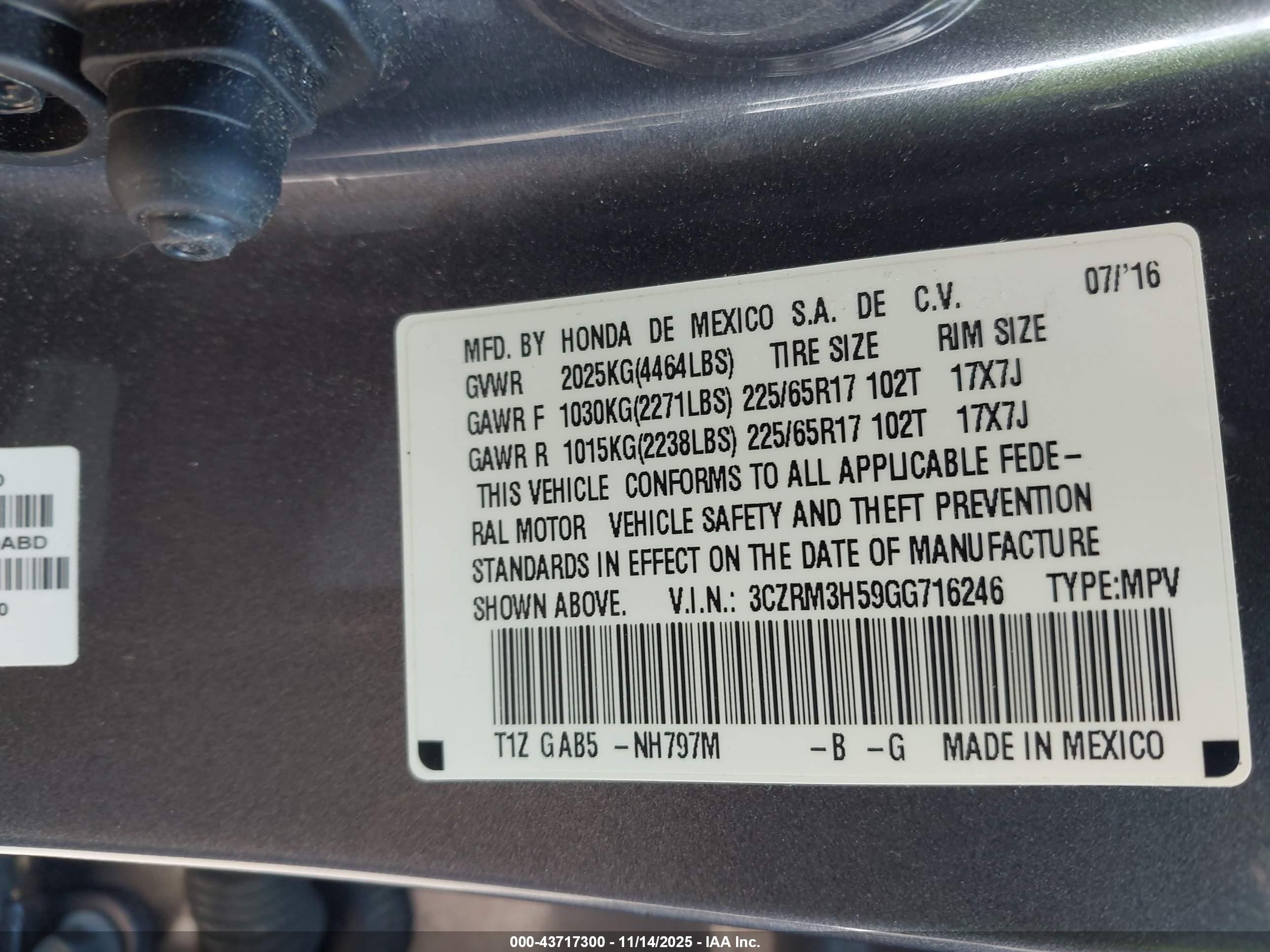 HONDA CR-V image 9