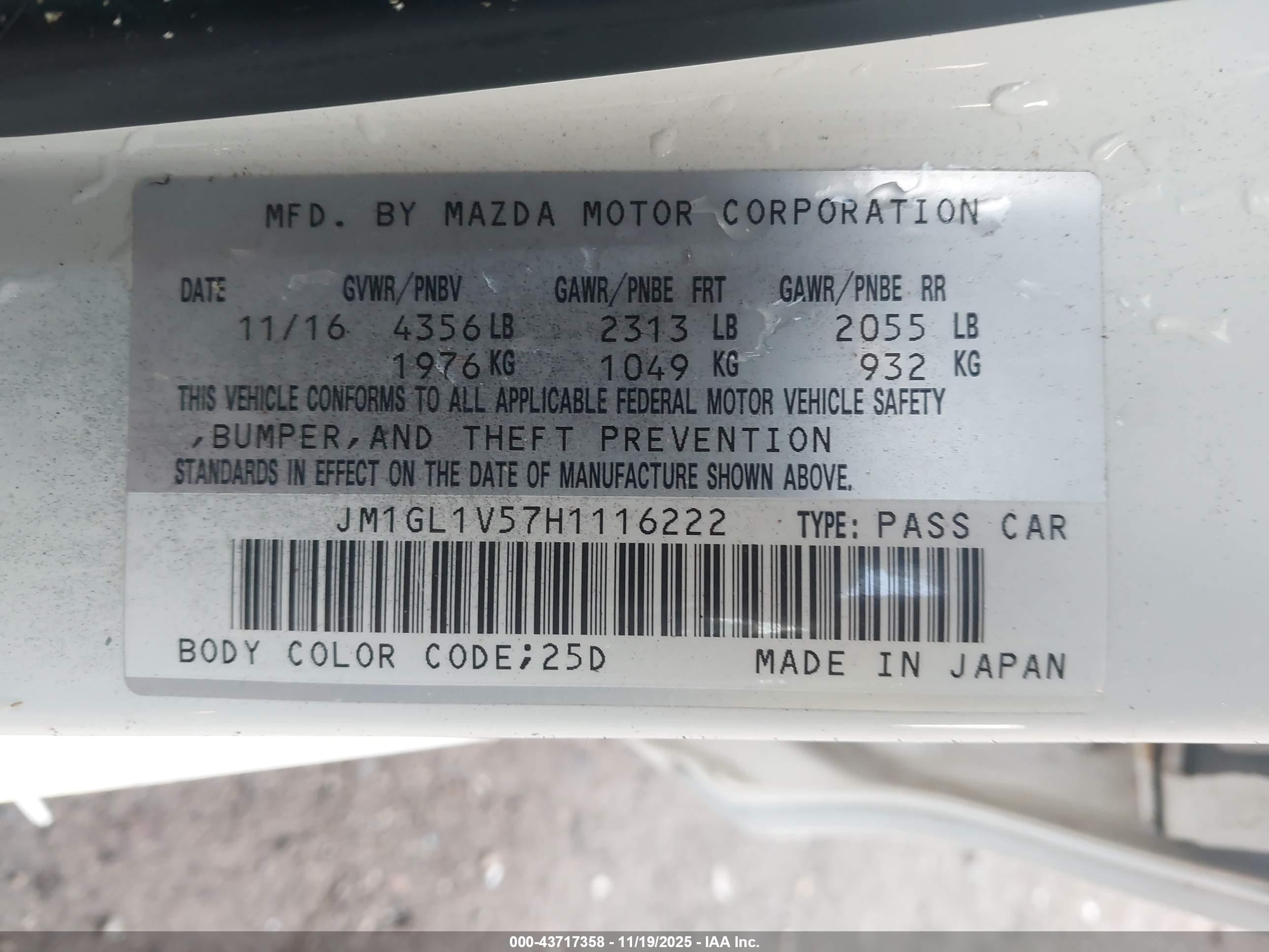 MAZDA MAZDA6 image 9