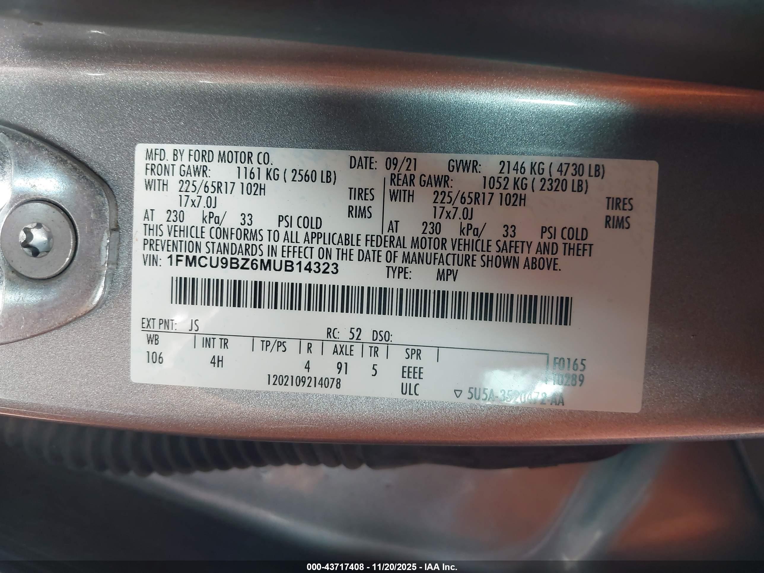 FORD ESCAPE image 9