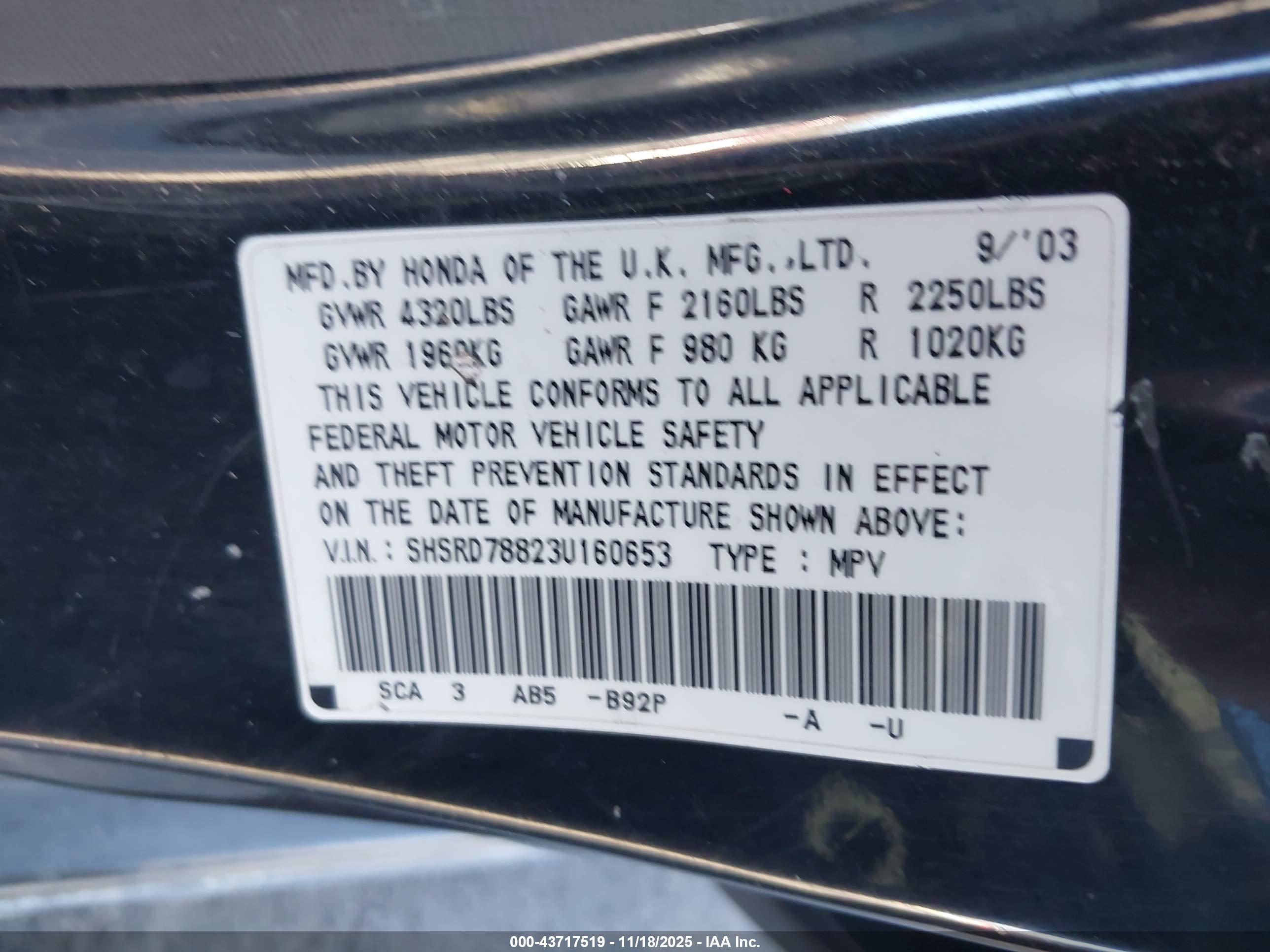 HONDA CR-V image 9
