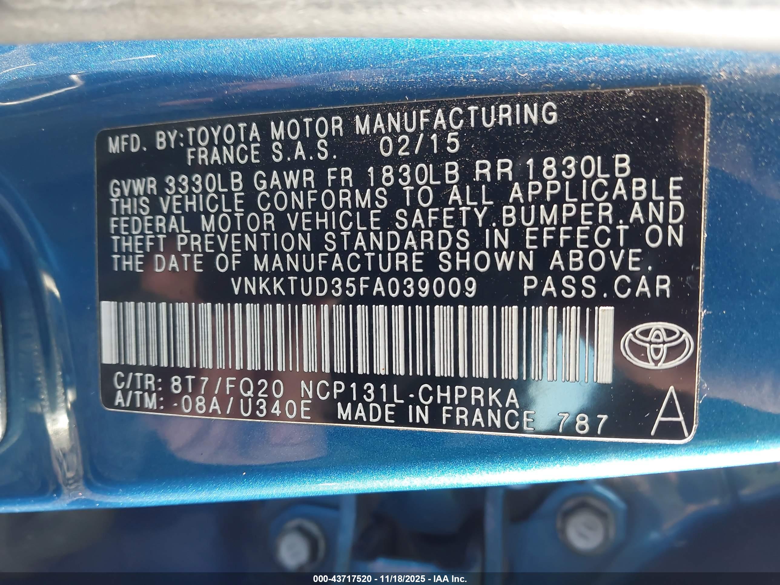 TOYOTA YARIS image 9