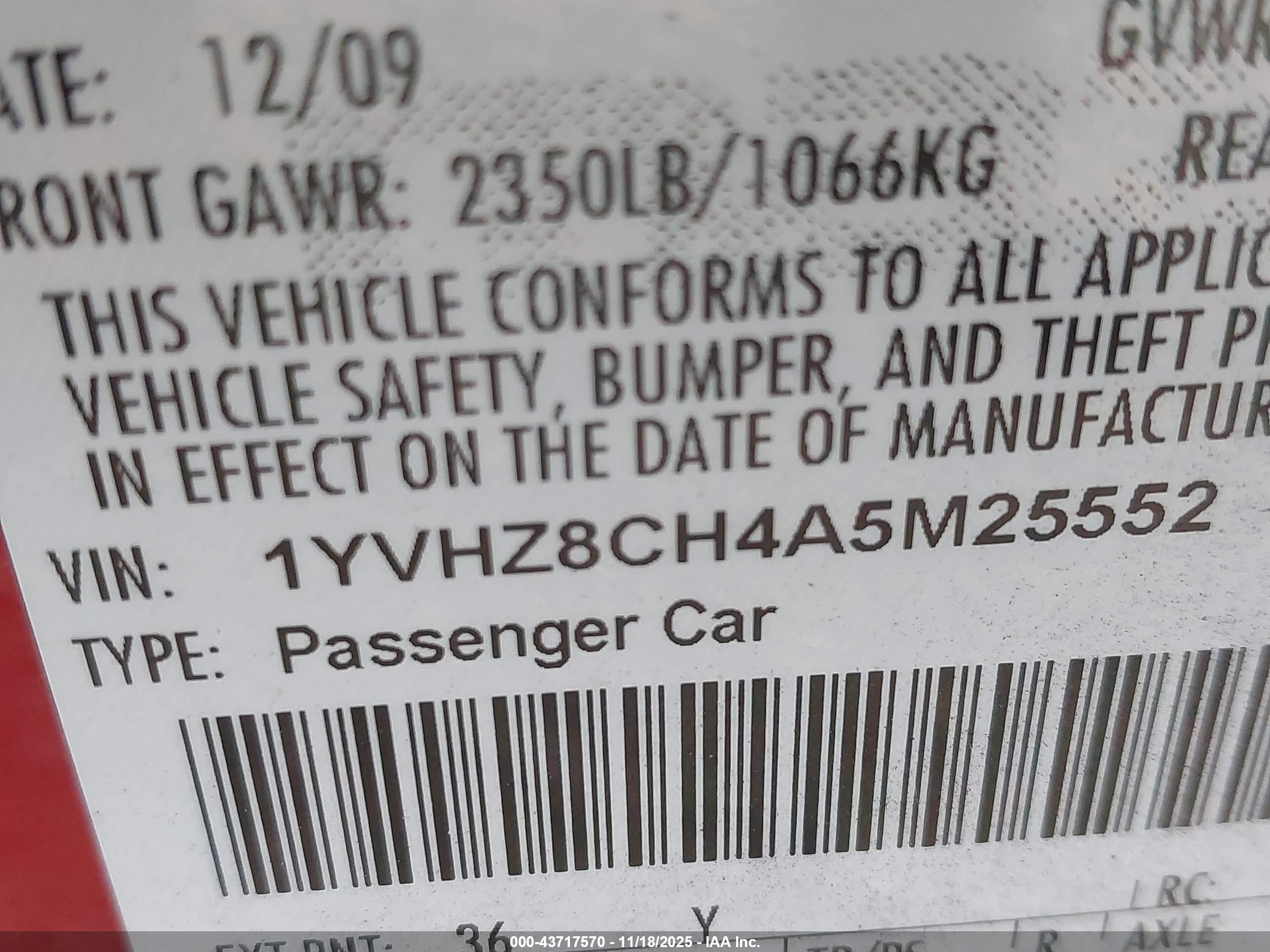 MAZDA MAZDA6 image 9