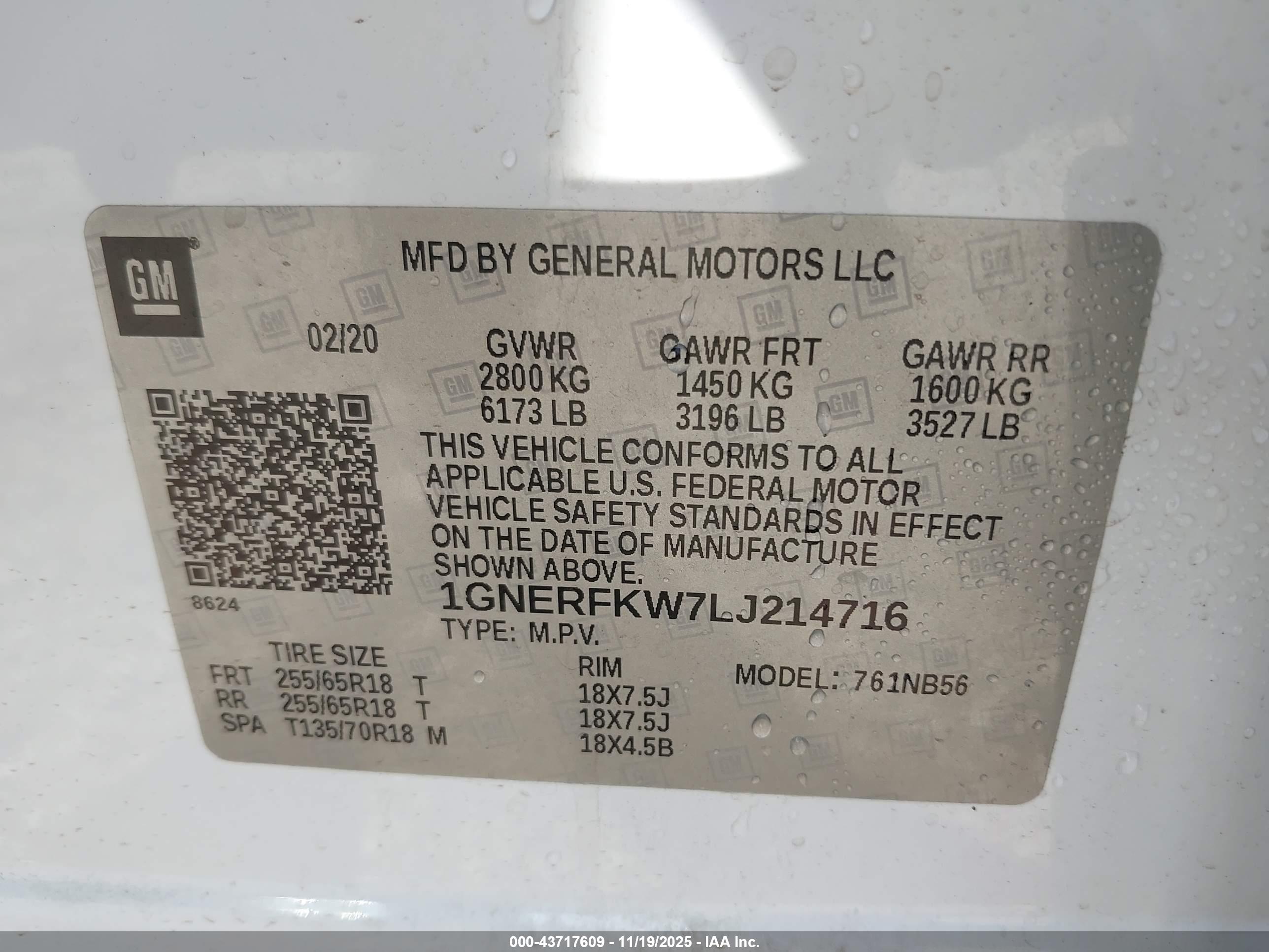 CHEVROLET TRAVERSE image 9