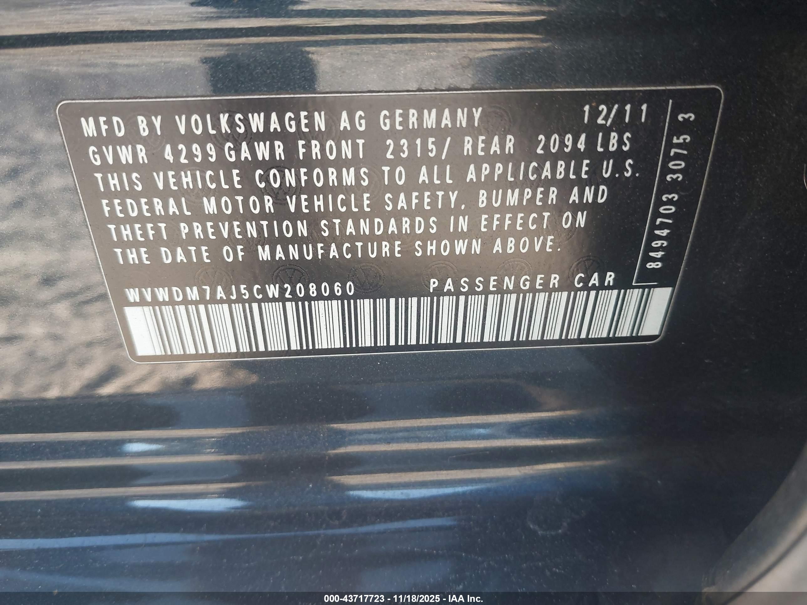 VOLKSWAGEN GOLF image 9