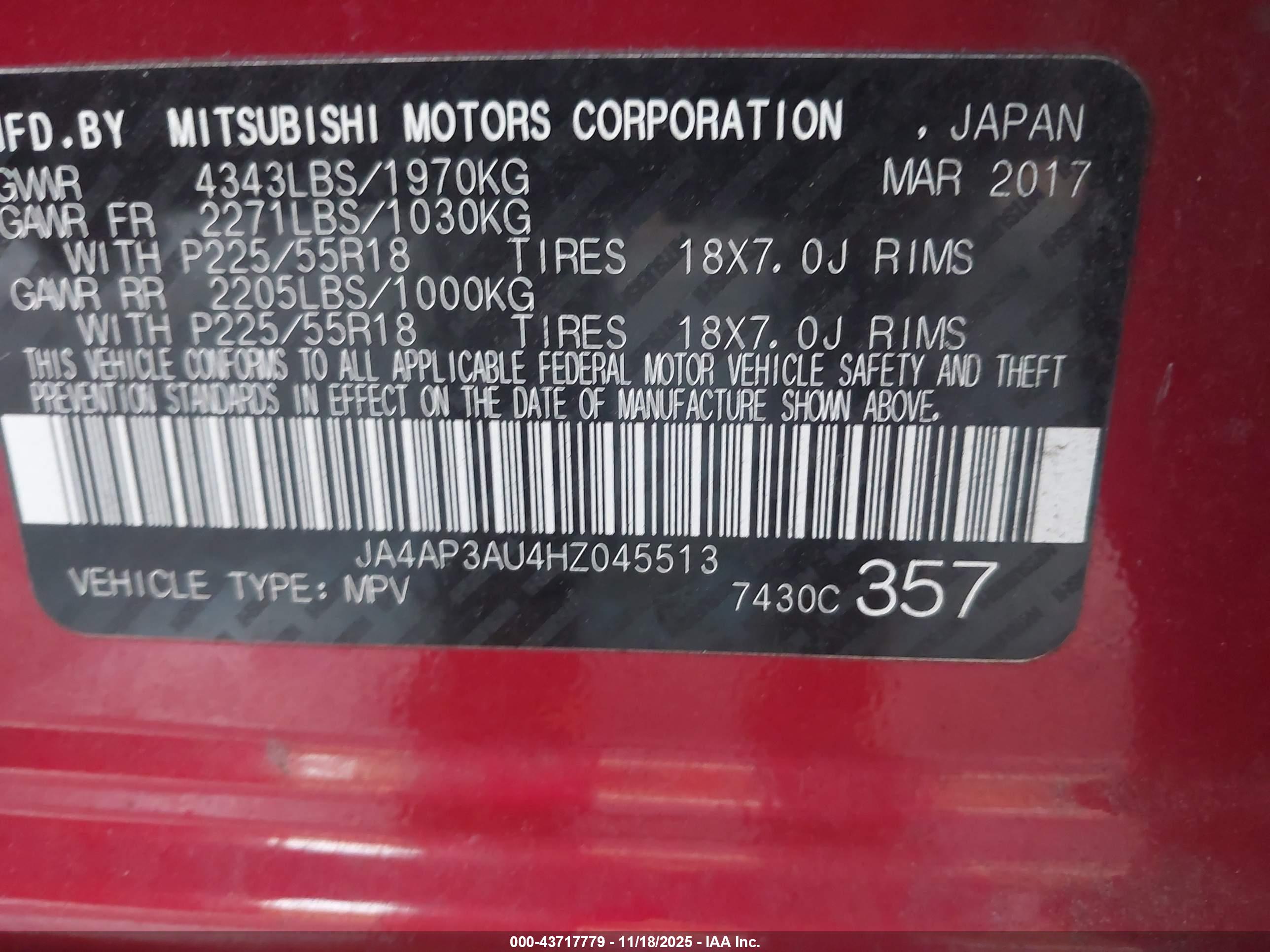 MITSUBISHI OUTLANDER image 9