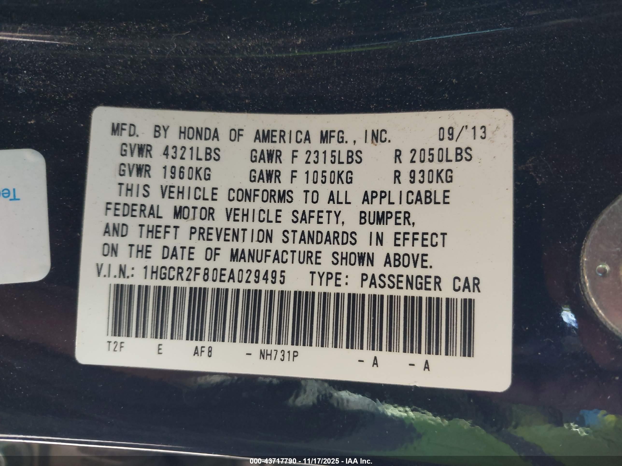 HONDA ACCORD image 9
