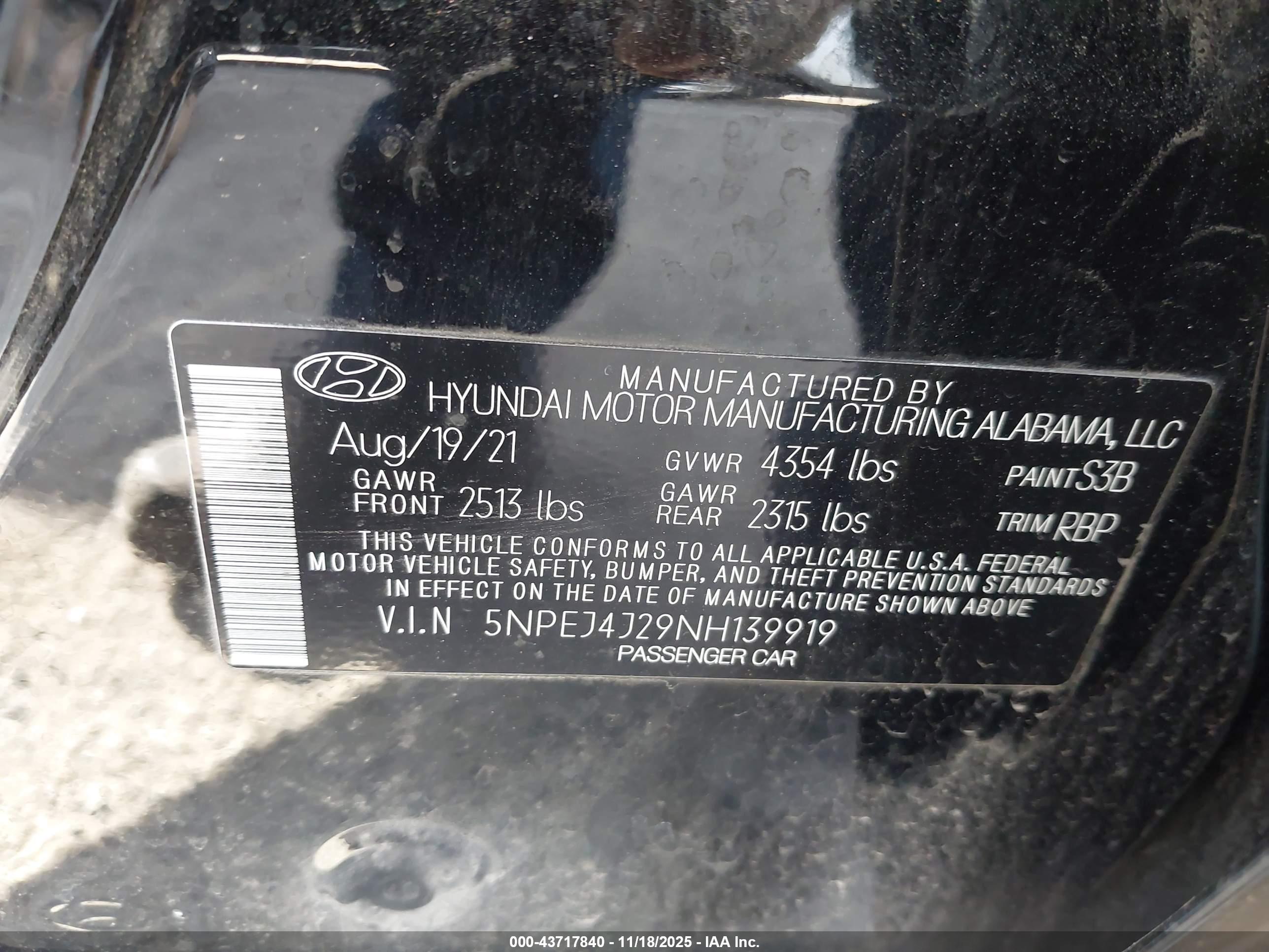 HYUNDAI SONATA image 9