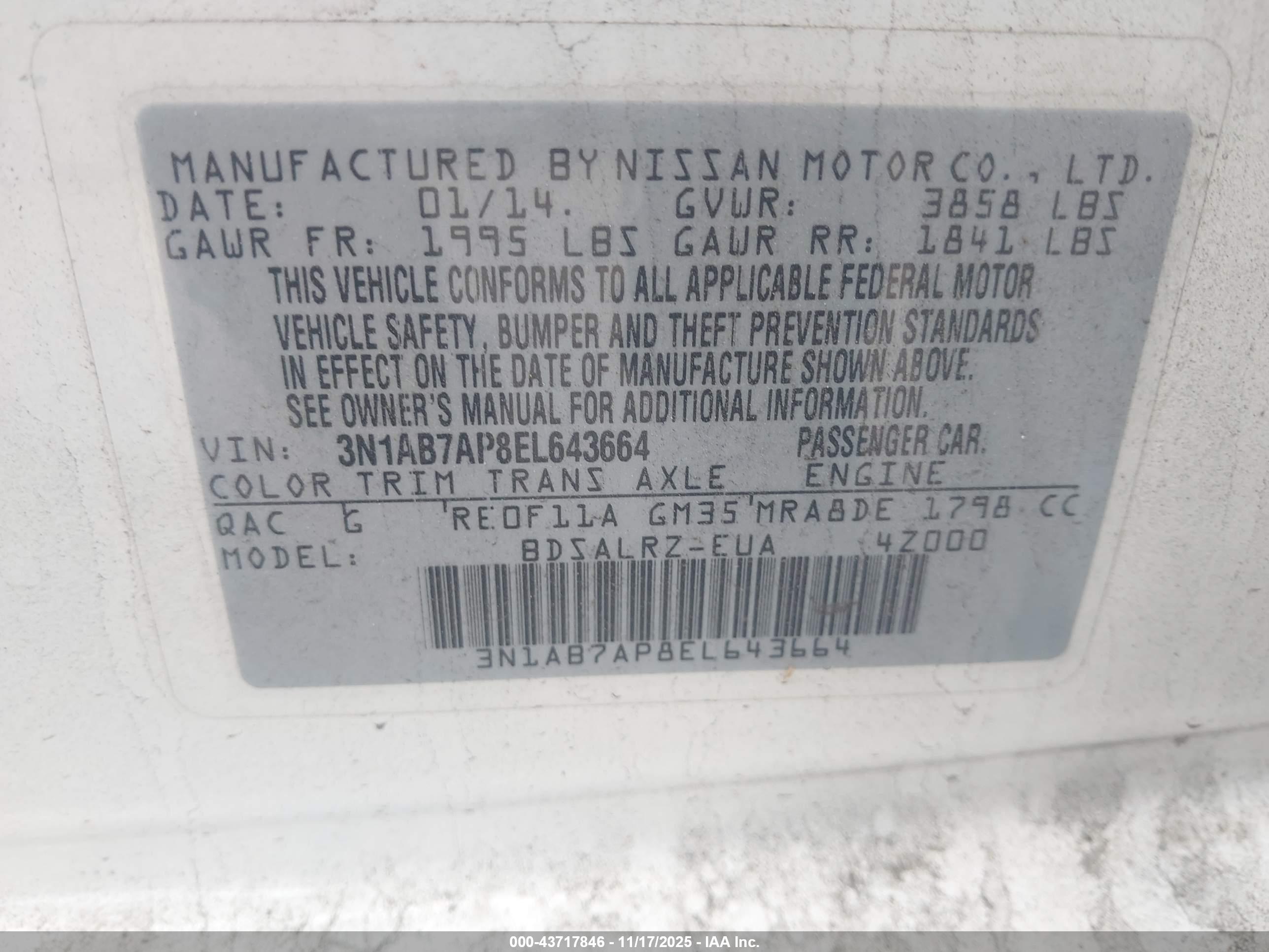 NISSAN SENTRA image 9