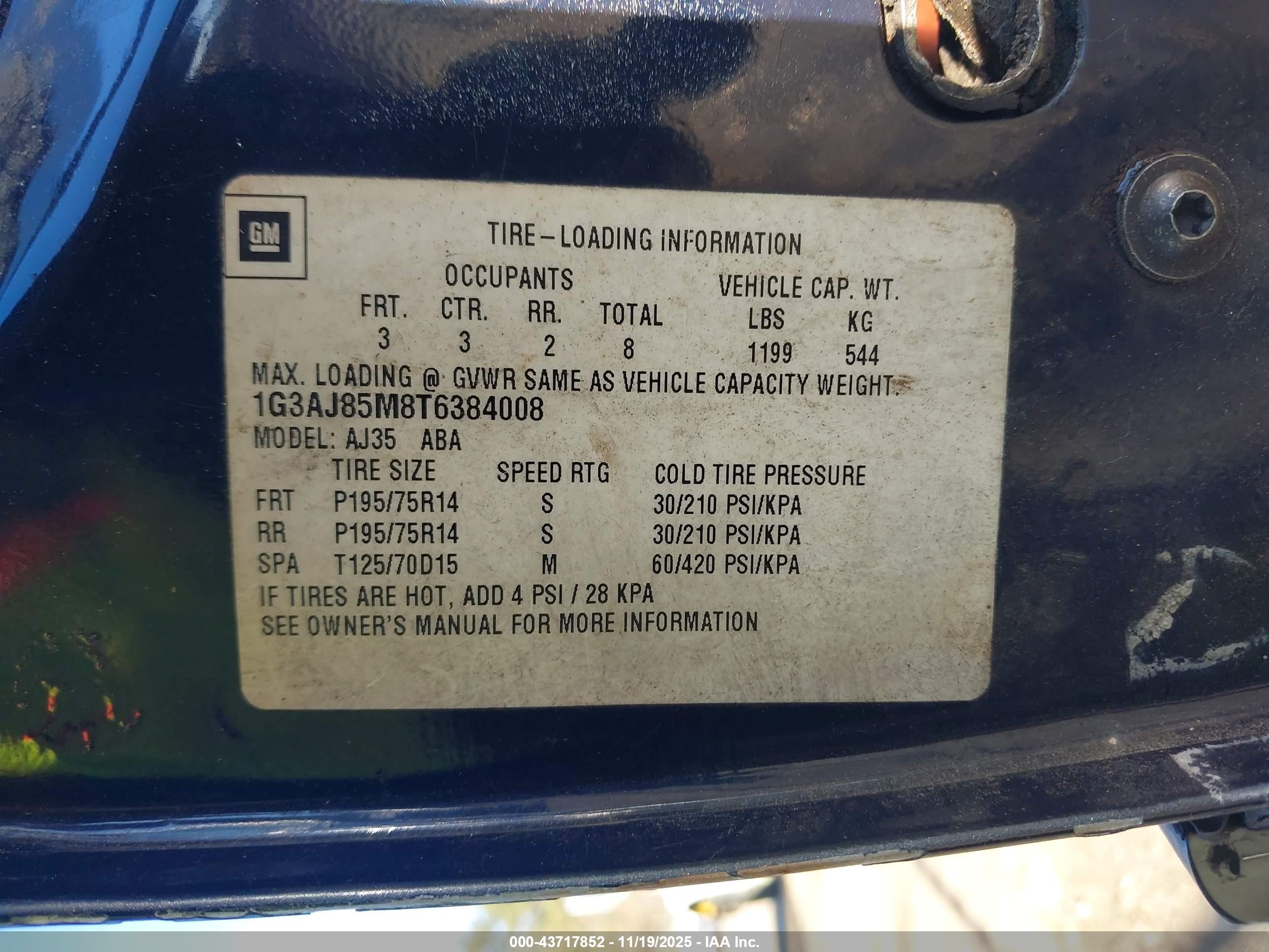 OLDSMOBILE CIERA image 9