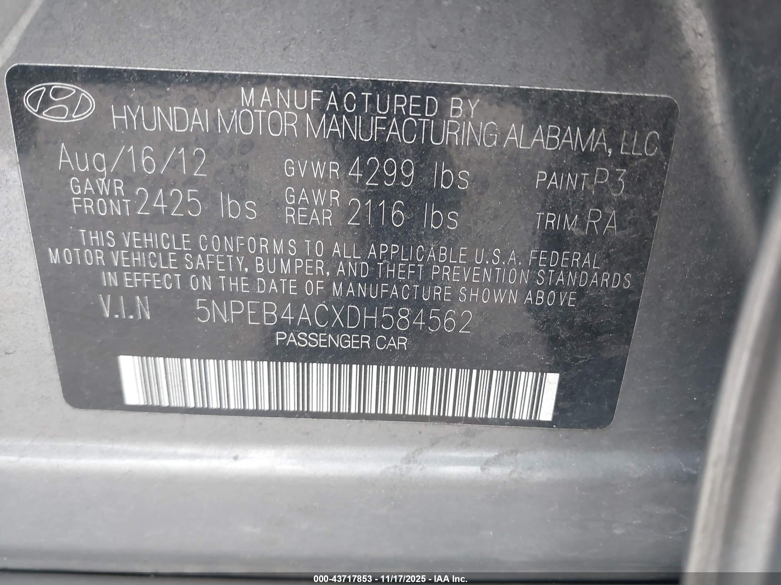 HYUNDAI SONATA image 9