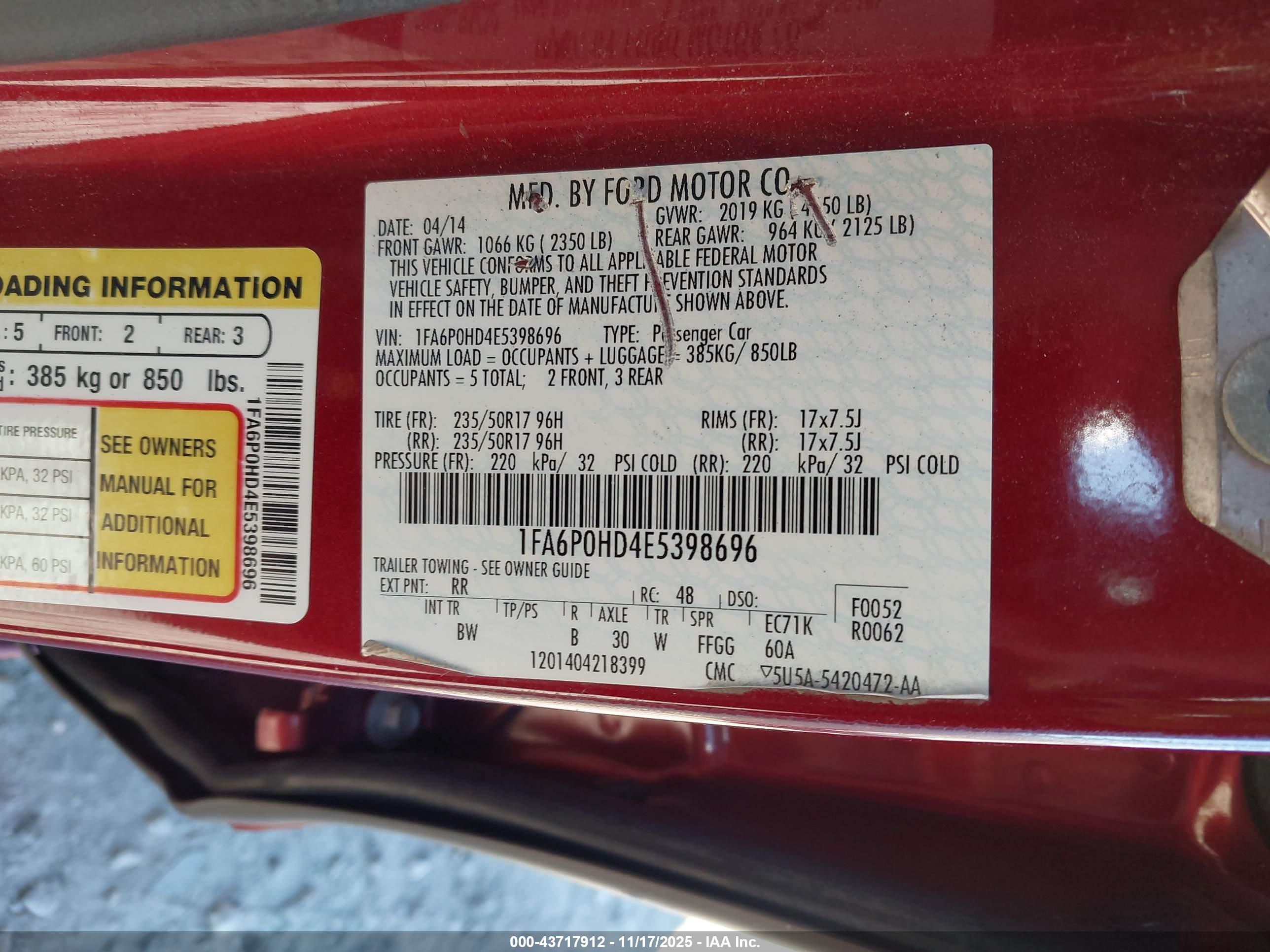 FORD FUSION image 9