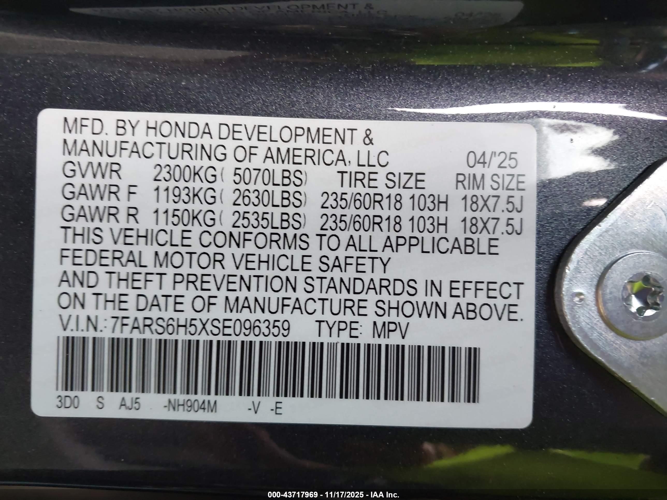 HONDA CR-V image 9