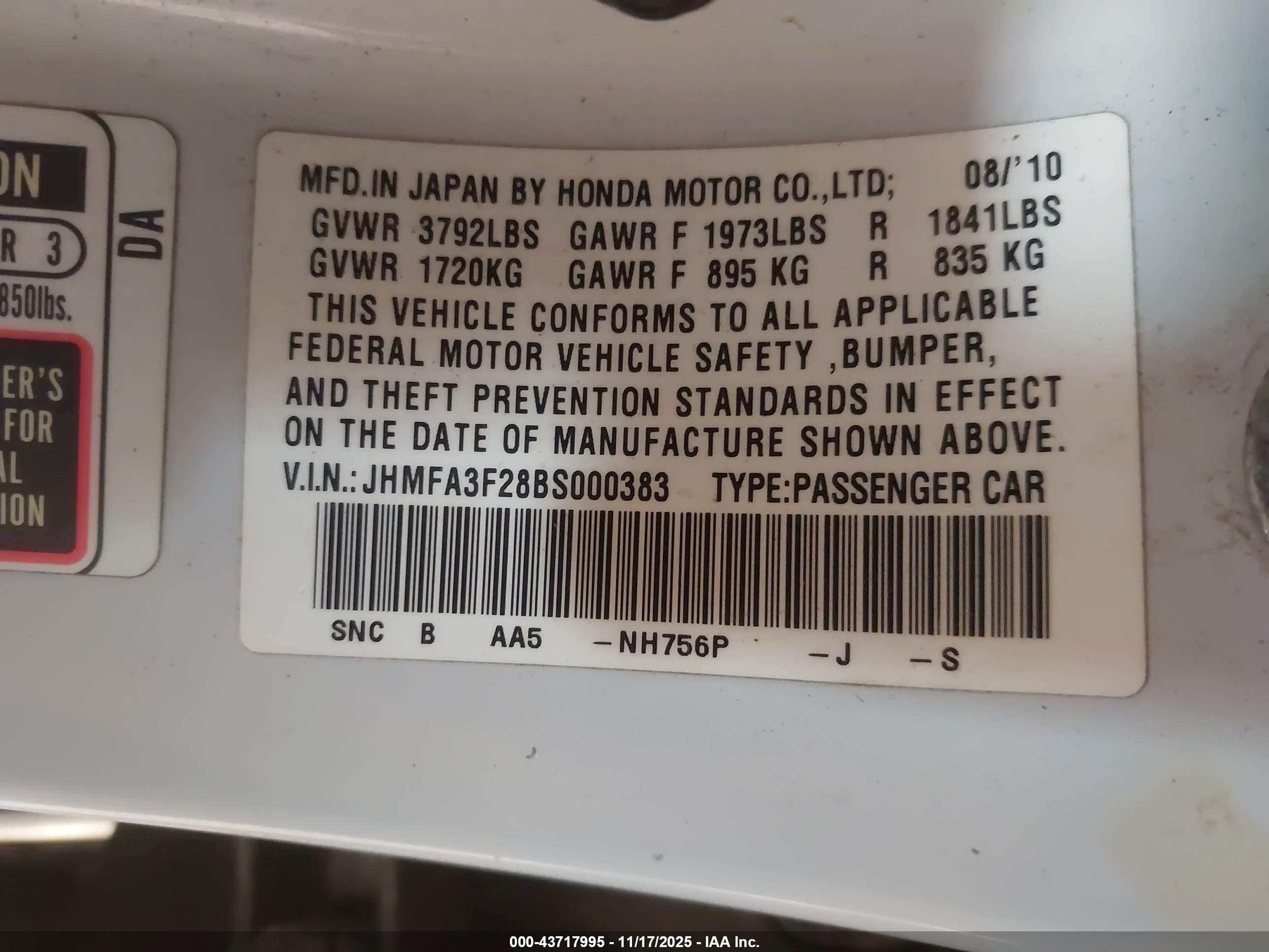 HONDA CIVIC image 9