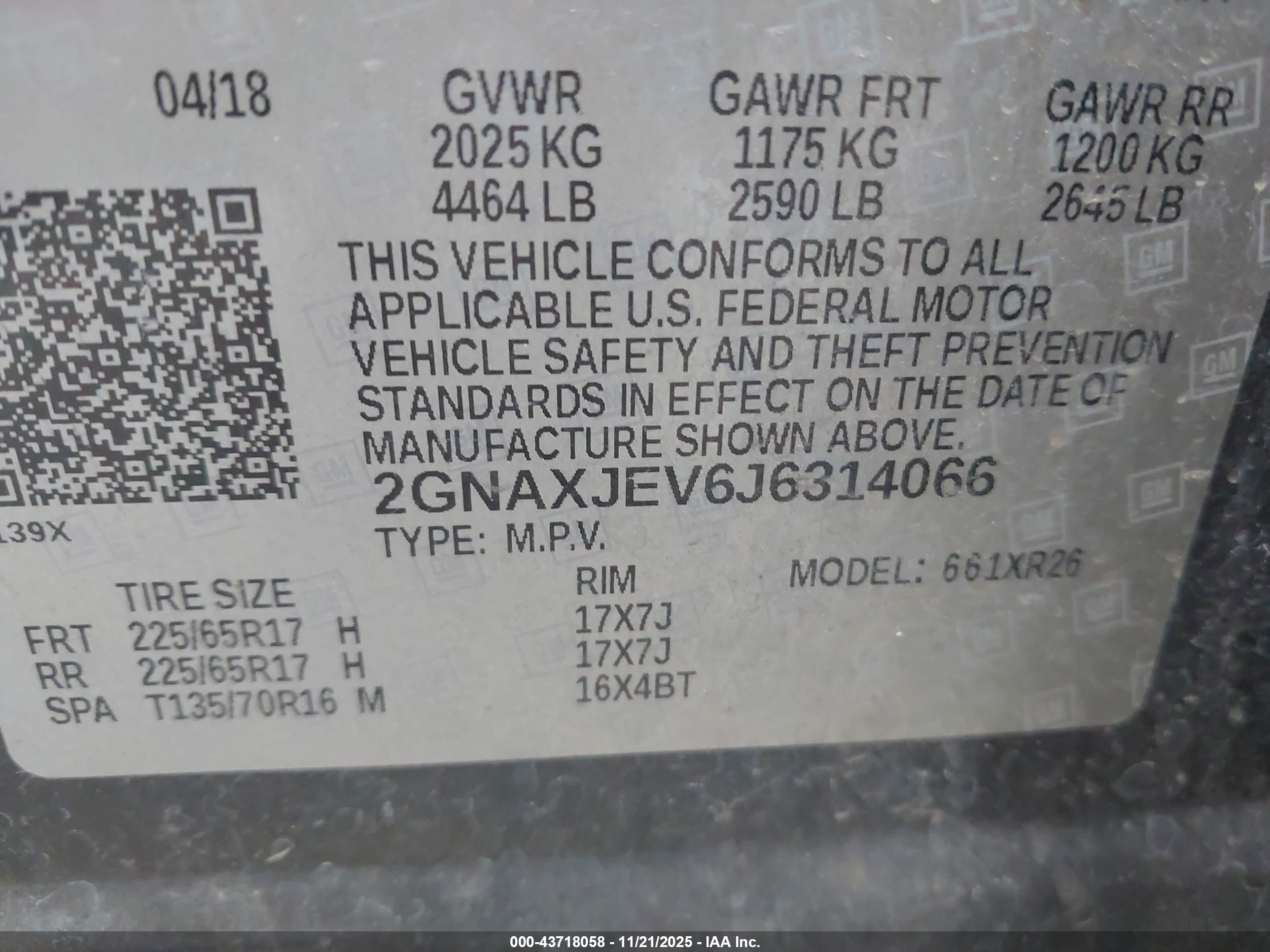 CHEVROLET EQUINOX image 9