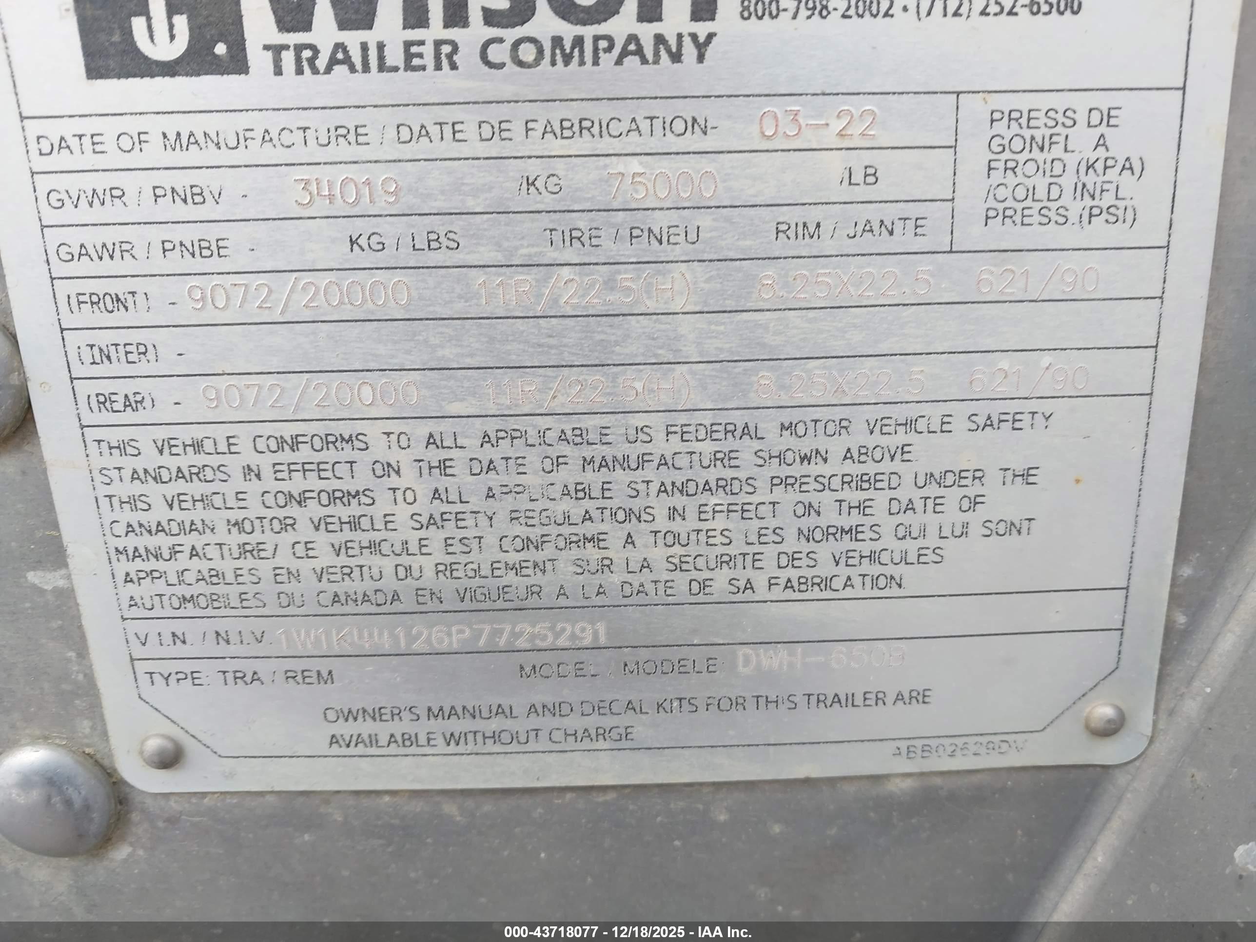 WILSON TRAILER image 9