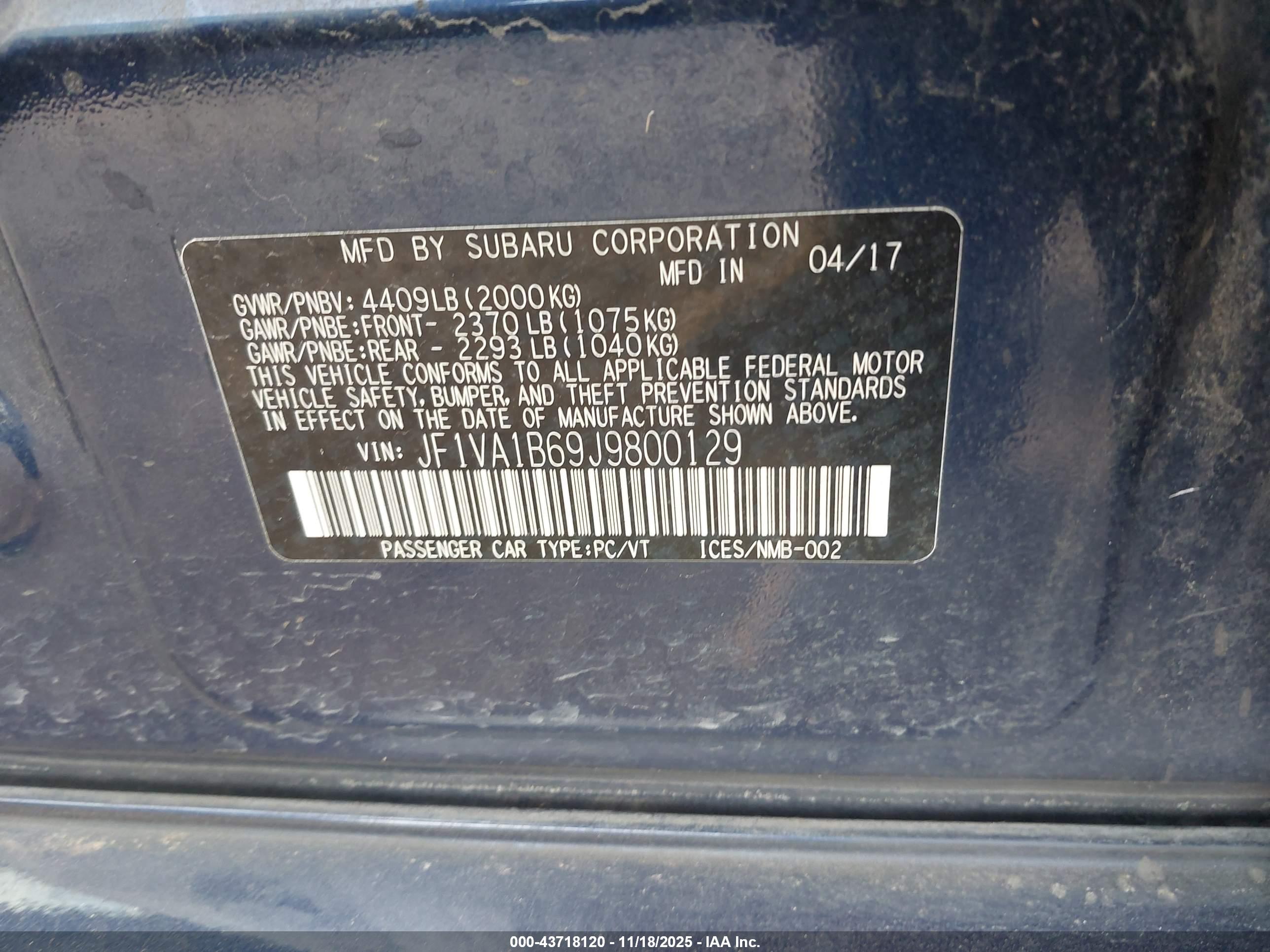 SUBARU WRX image 9