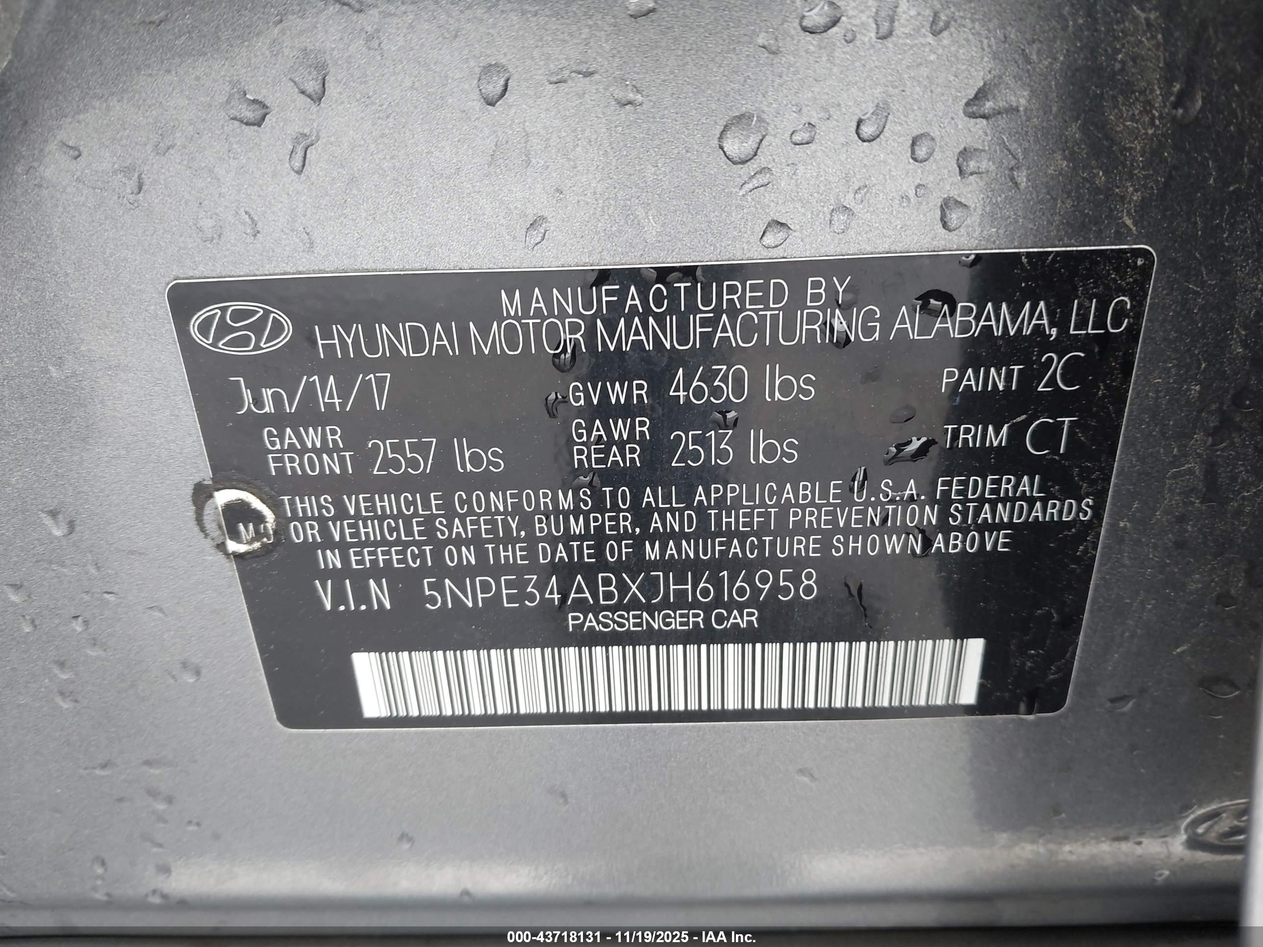 HYUNDAI SONATA image 9