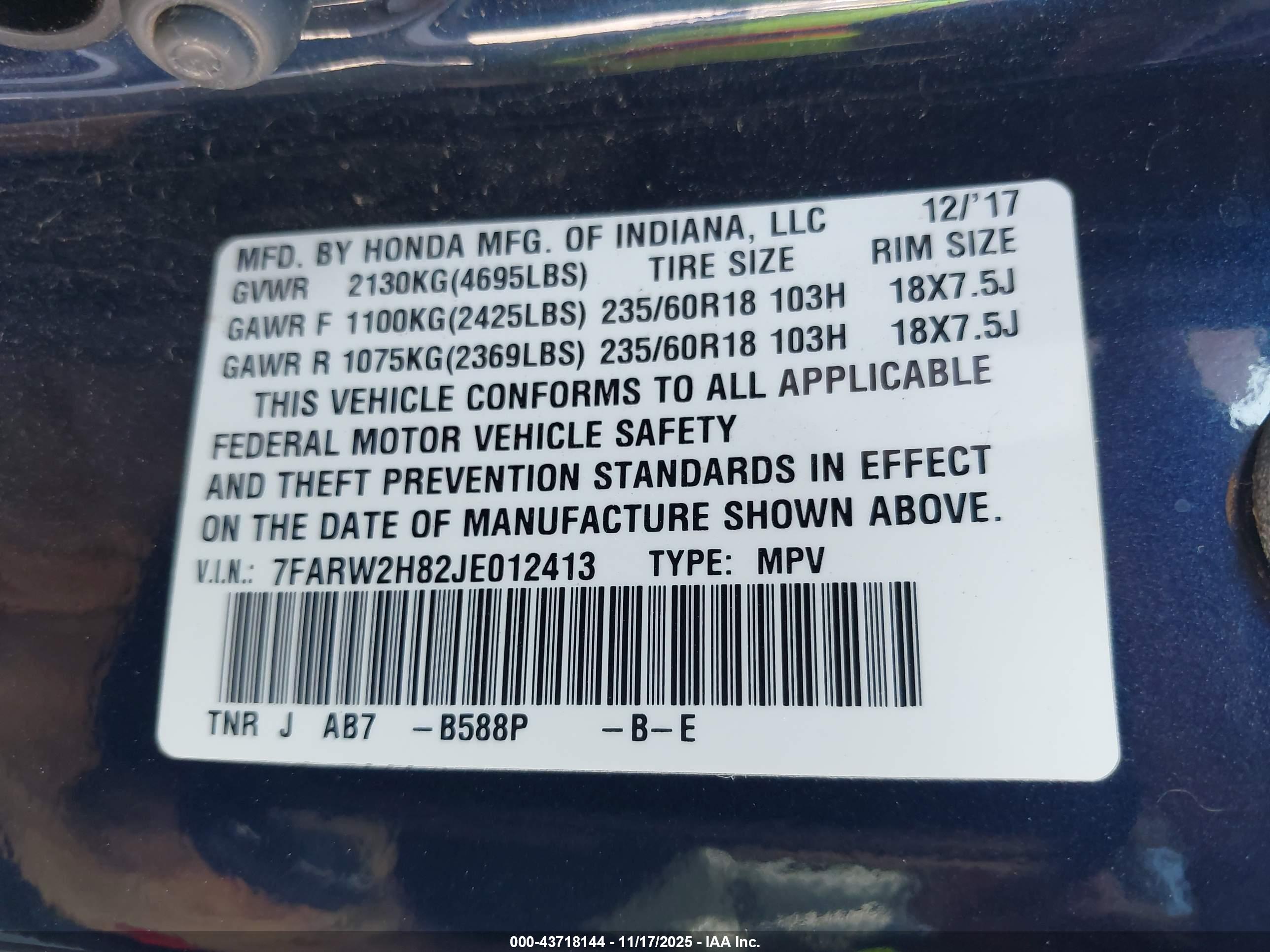 HONDA CR-V image 9