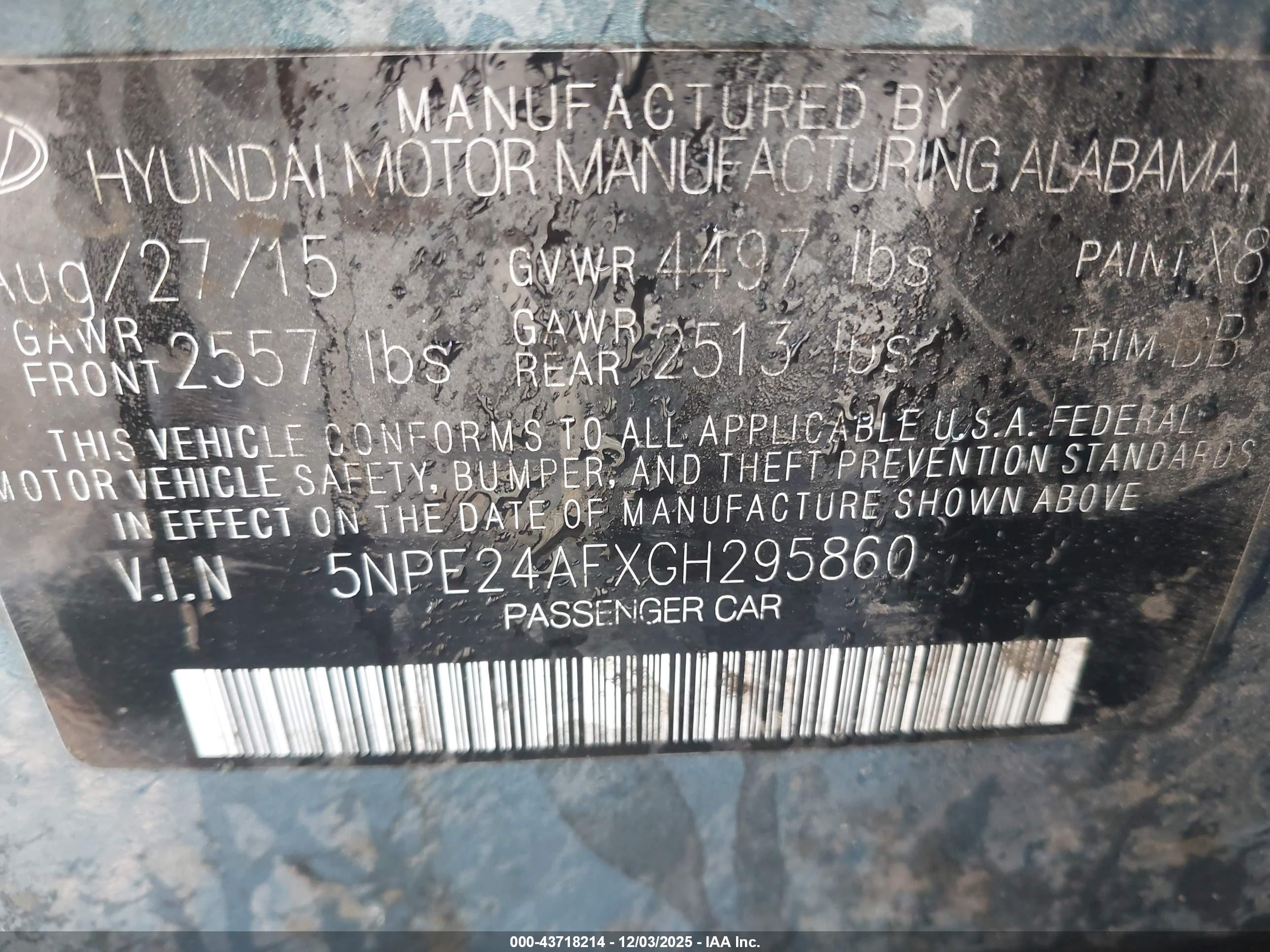 HYUNDAI SONATA image 9