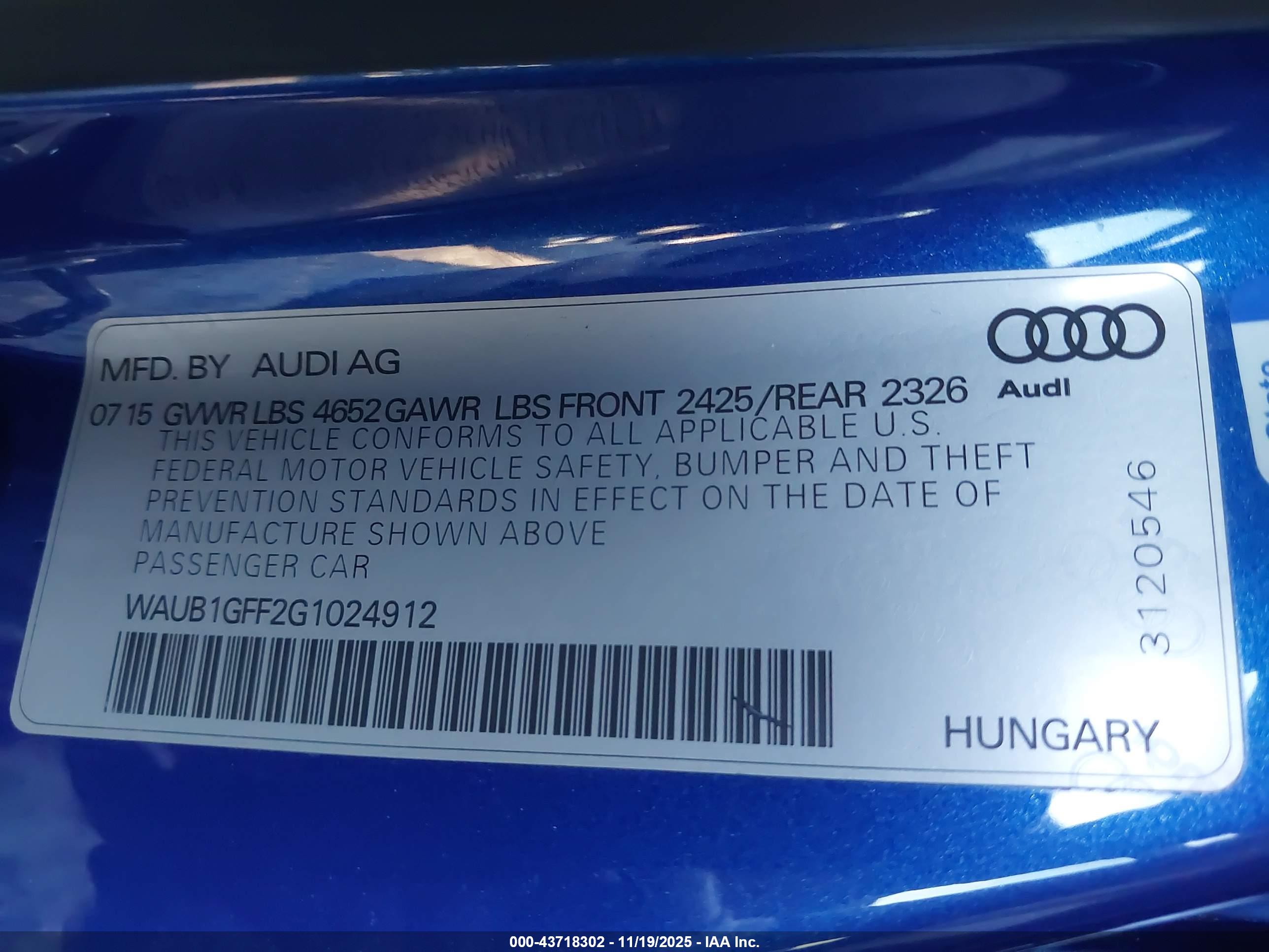 AUDI S3 image 9
