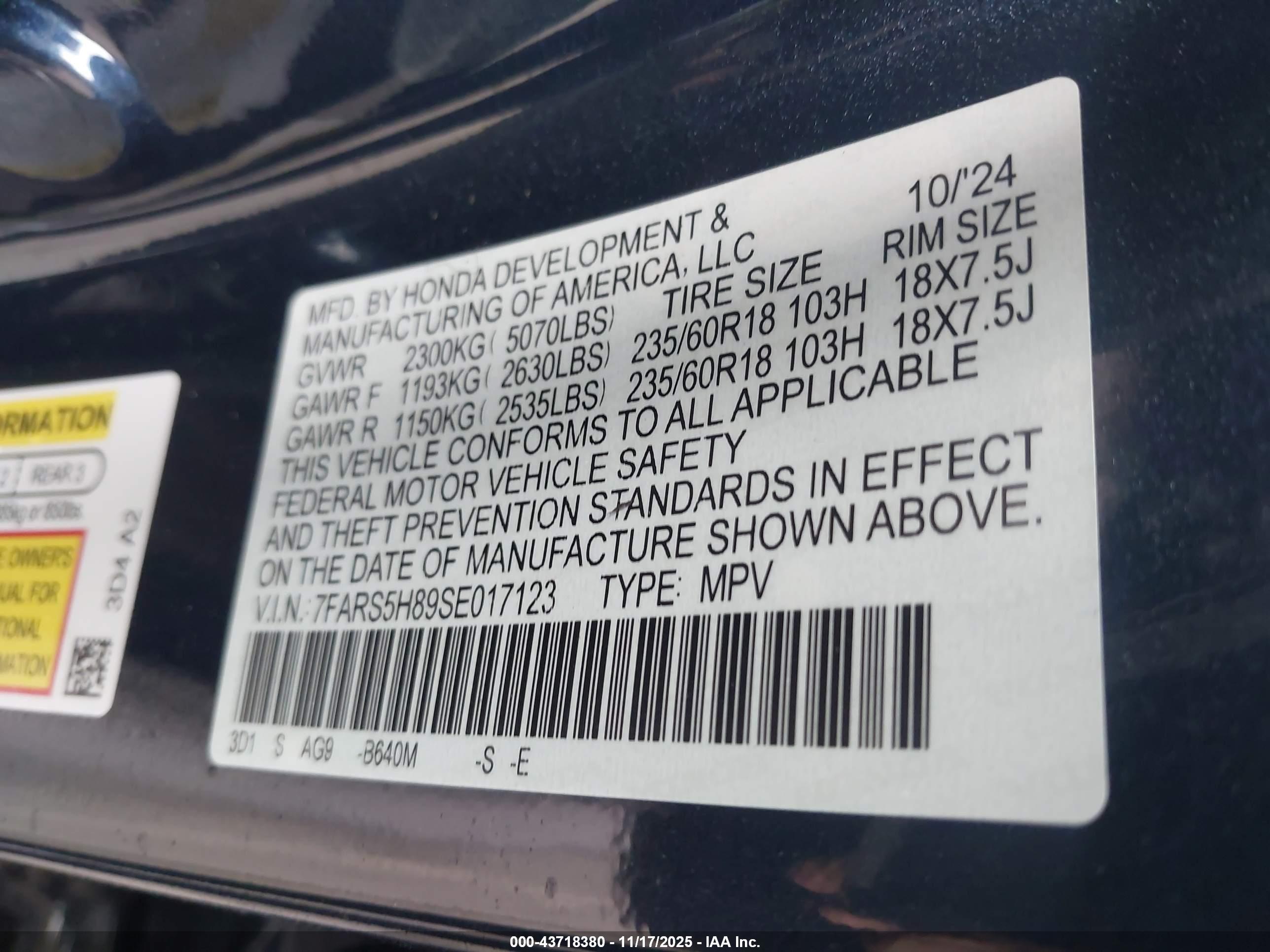 HONDA CR-V image 9