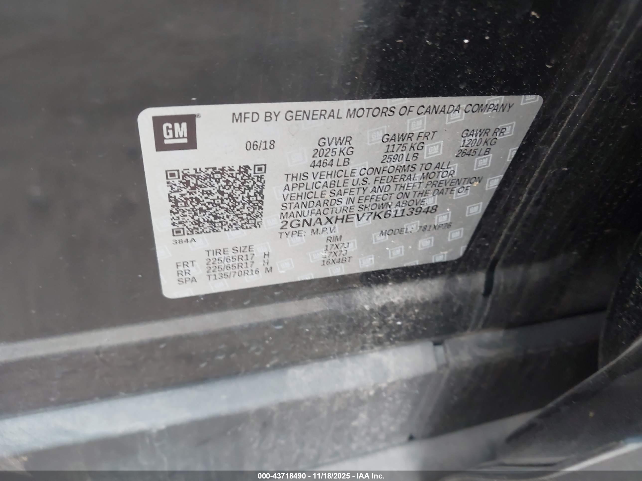 CHEVROLET EQUINOX image 9