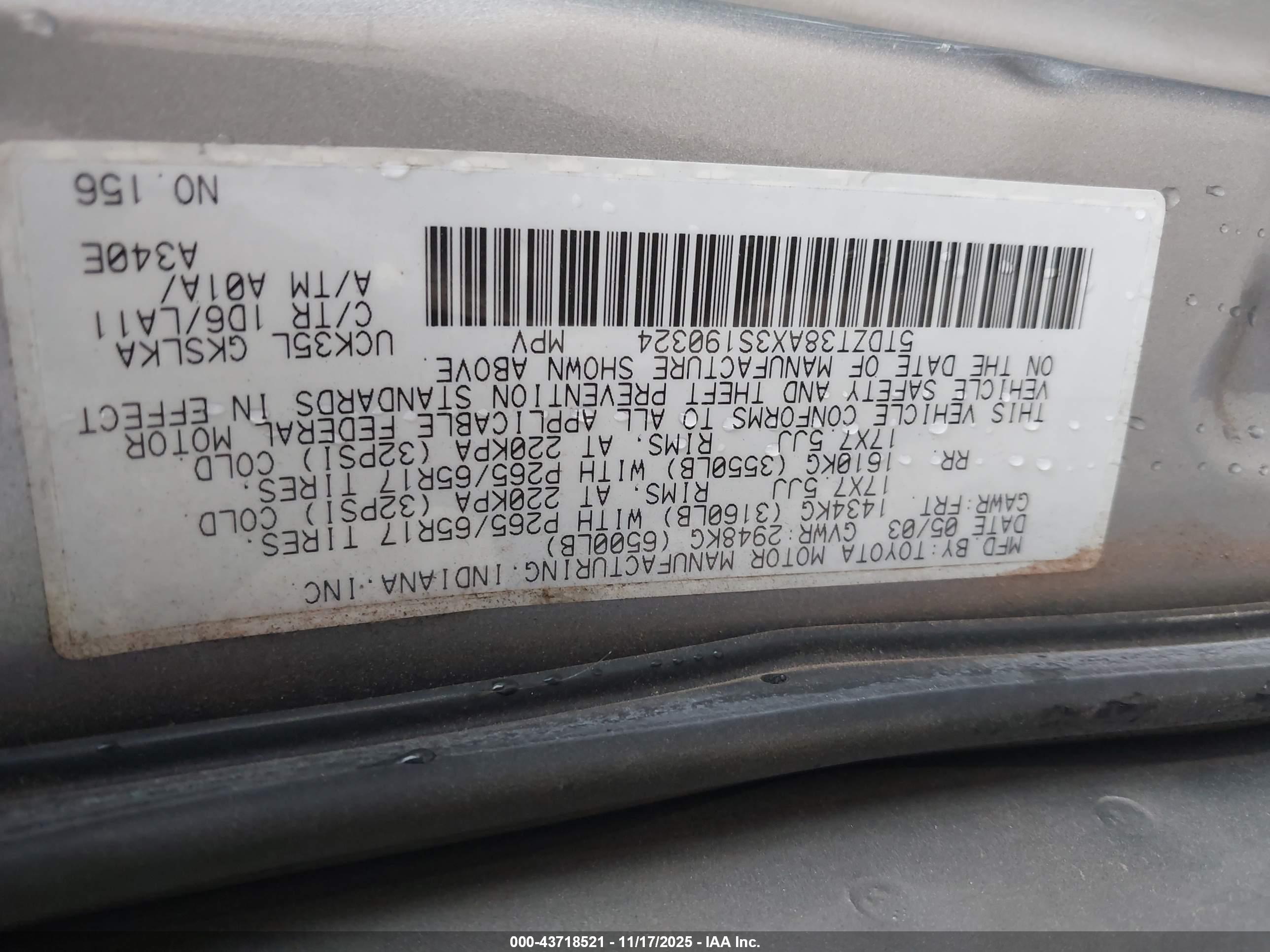 TOYOTA SEQUOIA image 9