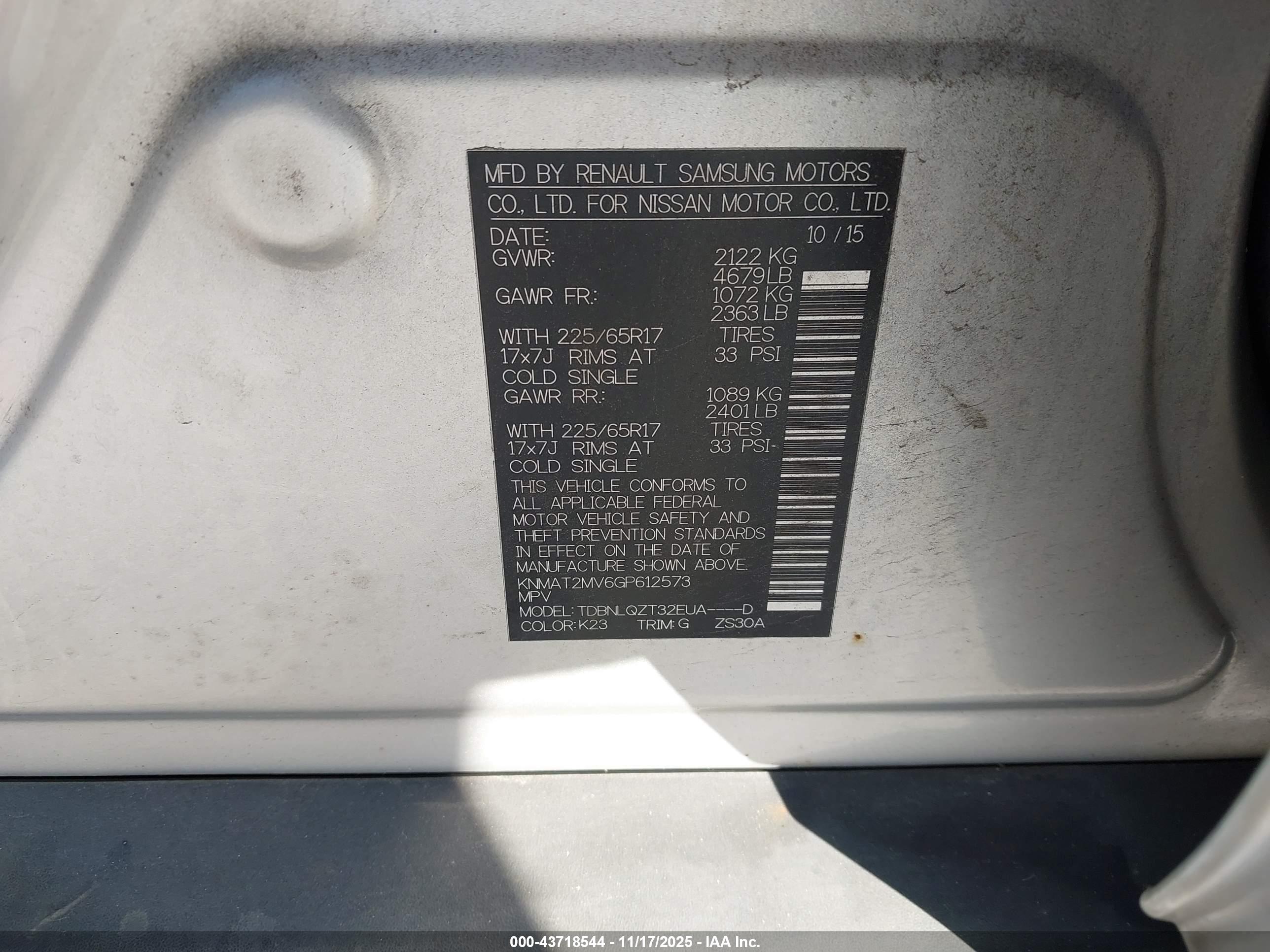 NISSAN ROGUE image 9