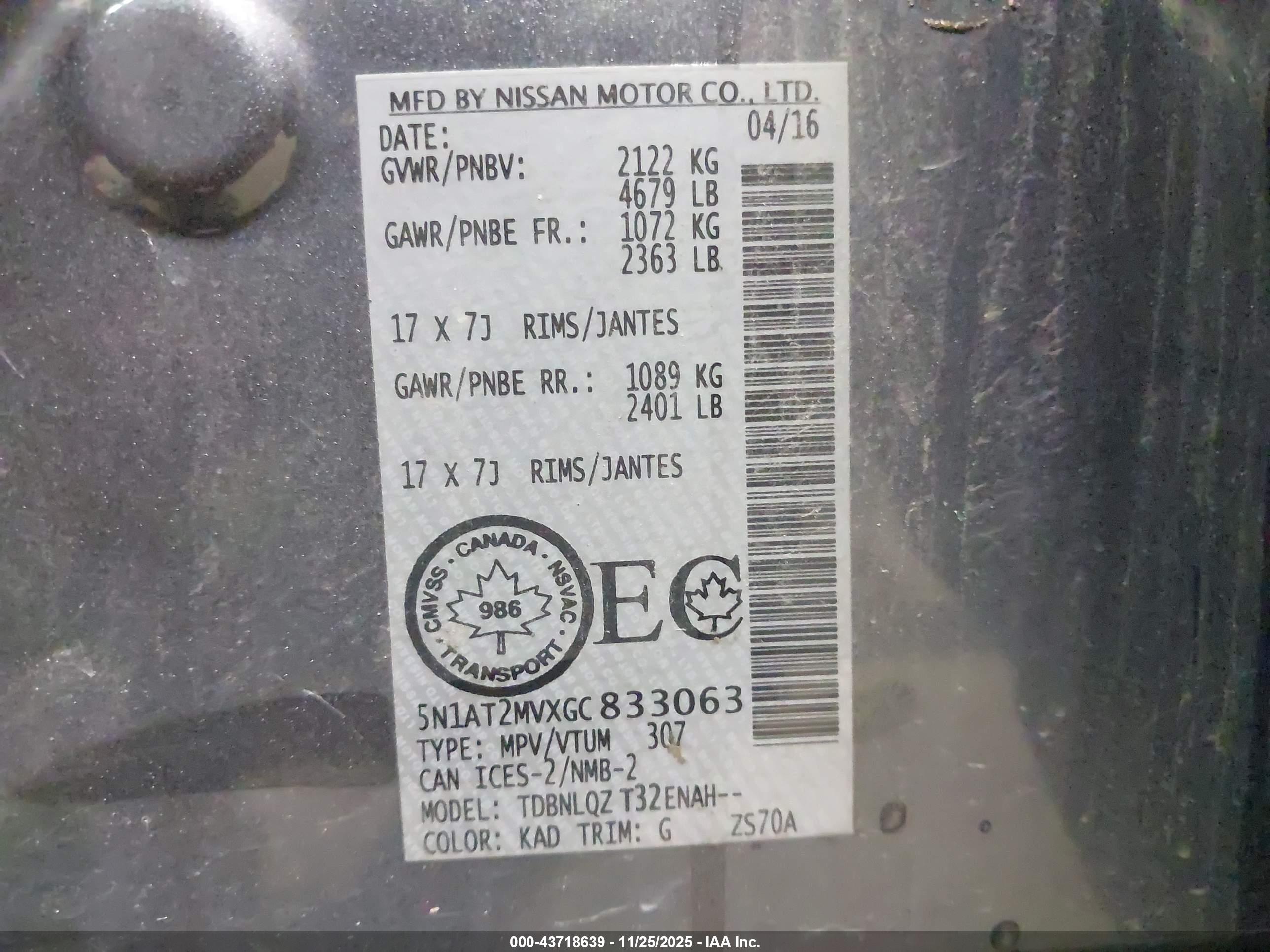 NISSAN ROGUE image 9
