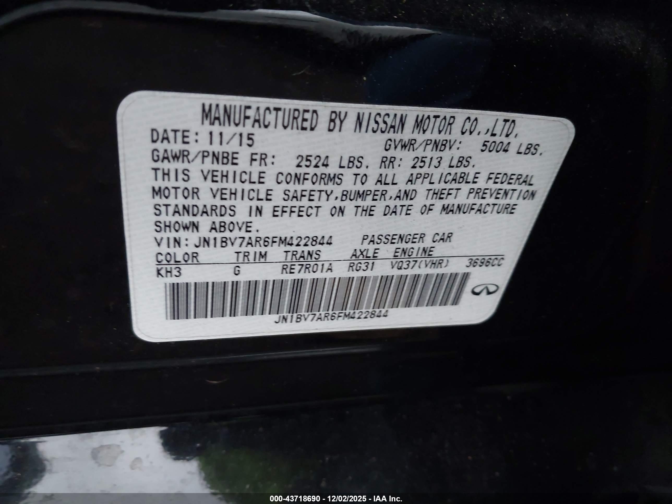 INFINITI Q50 image 9