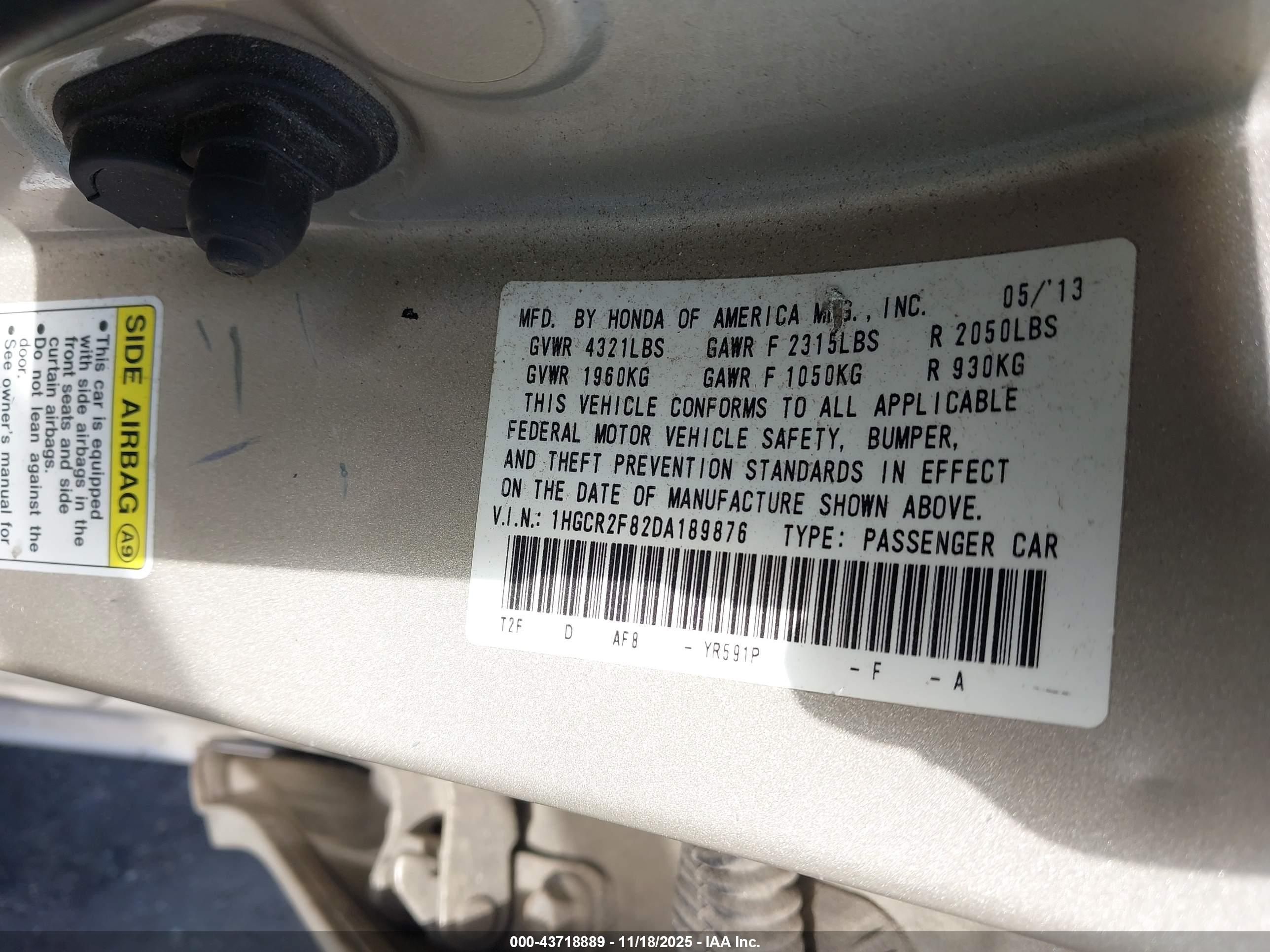 HONDA ACCORD image 9