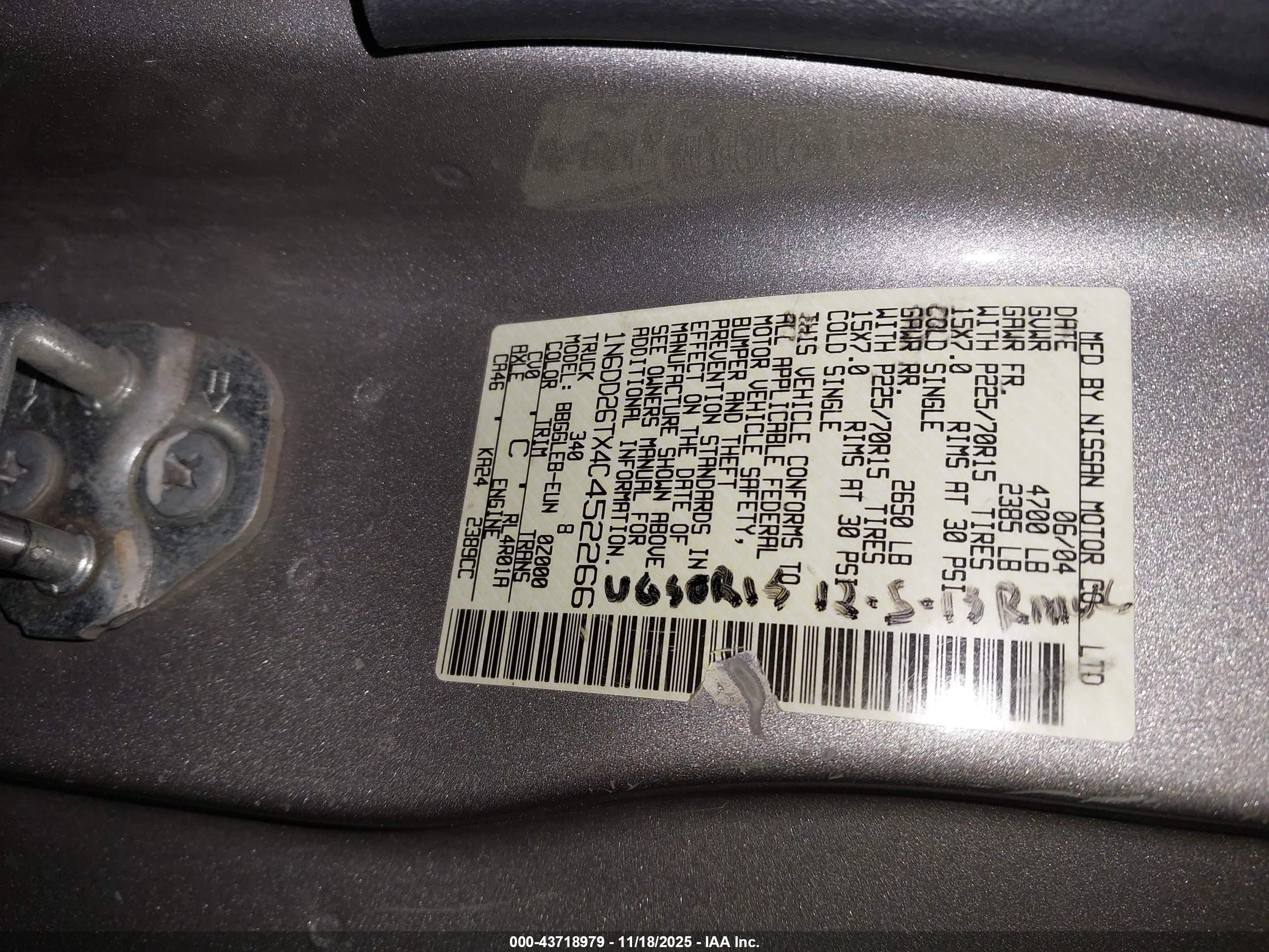 NISSAN FRONTIER image 9