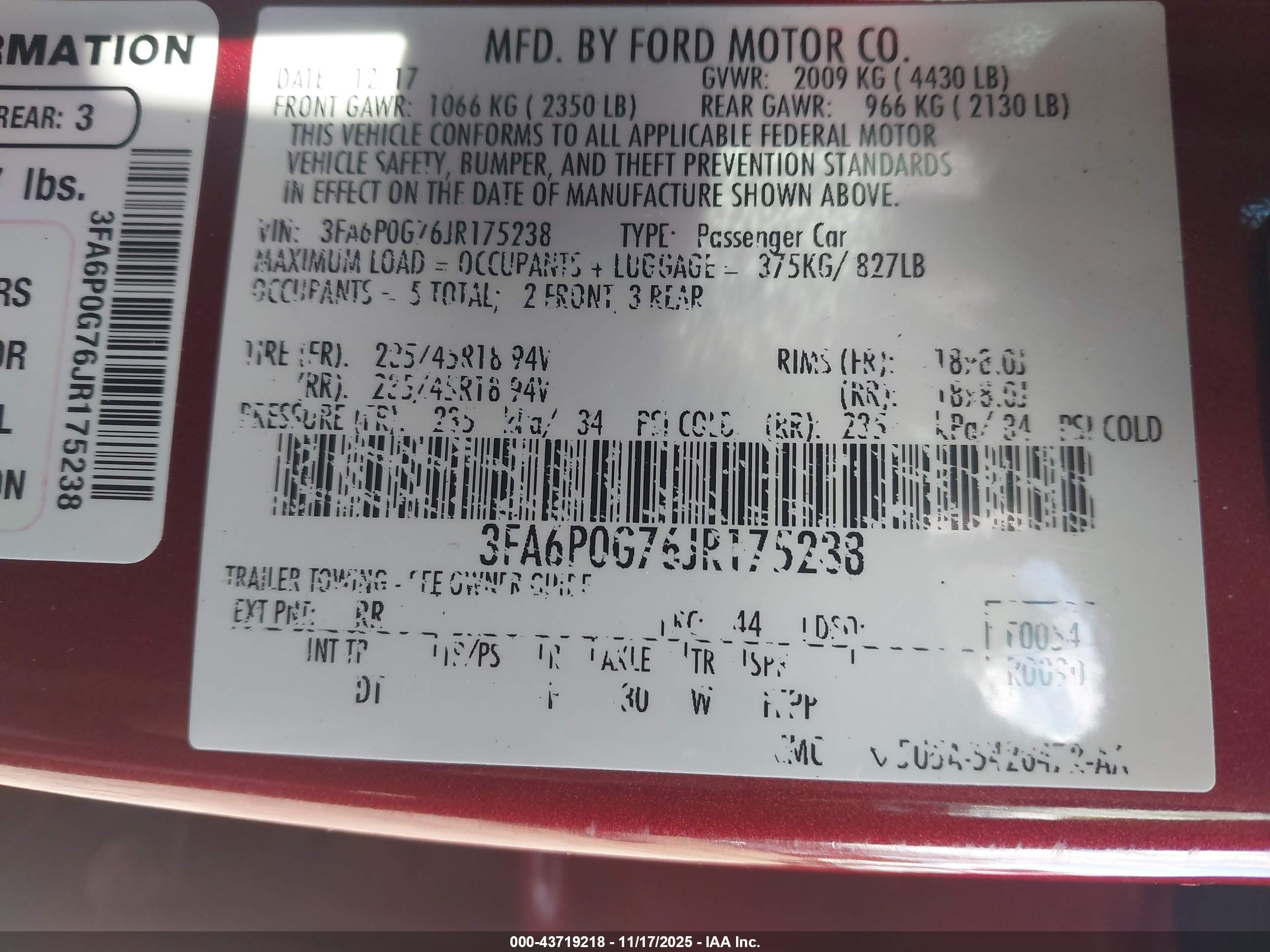 FORD FUSION image 9