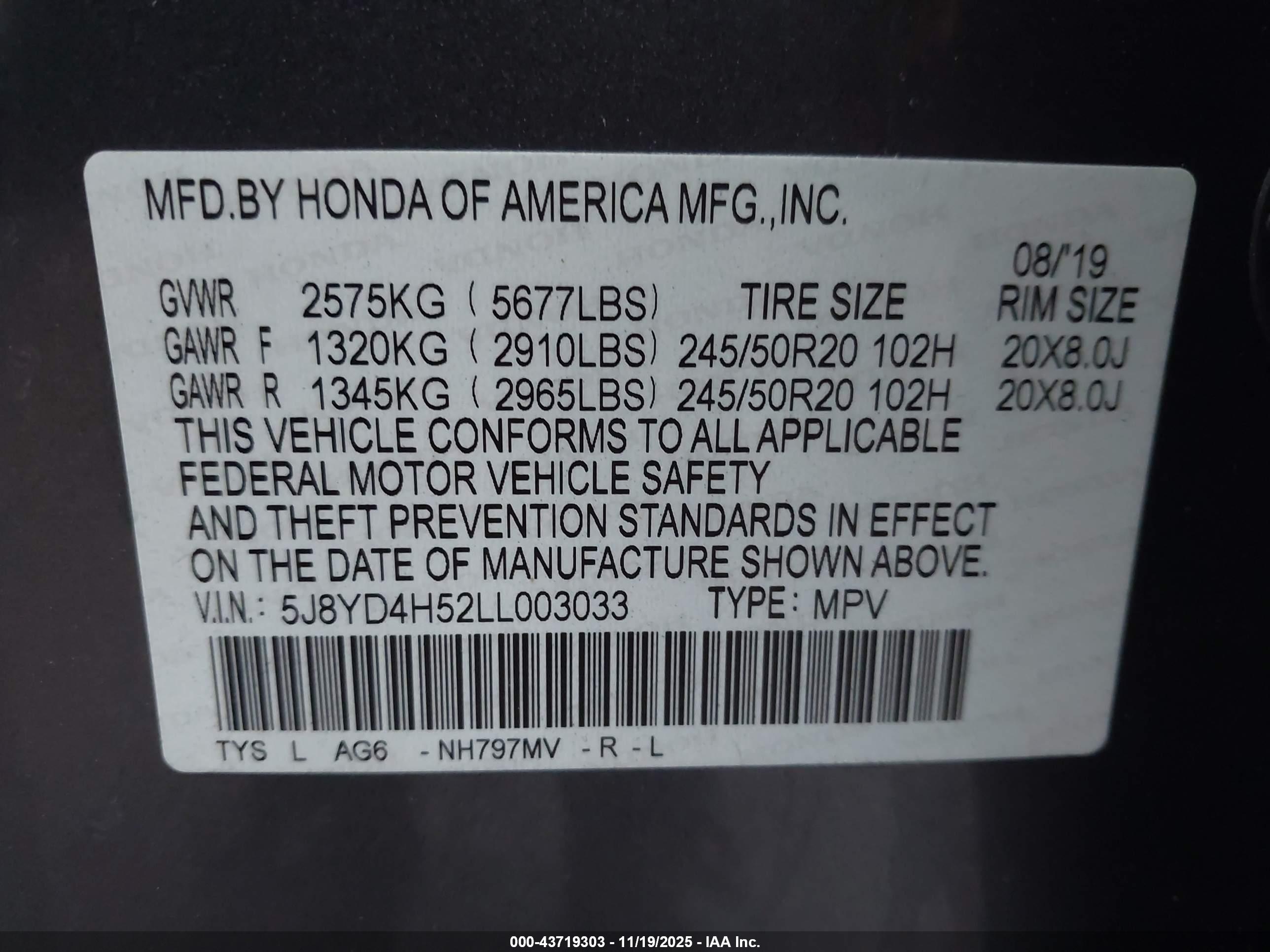 ACURA MDX image 9