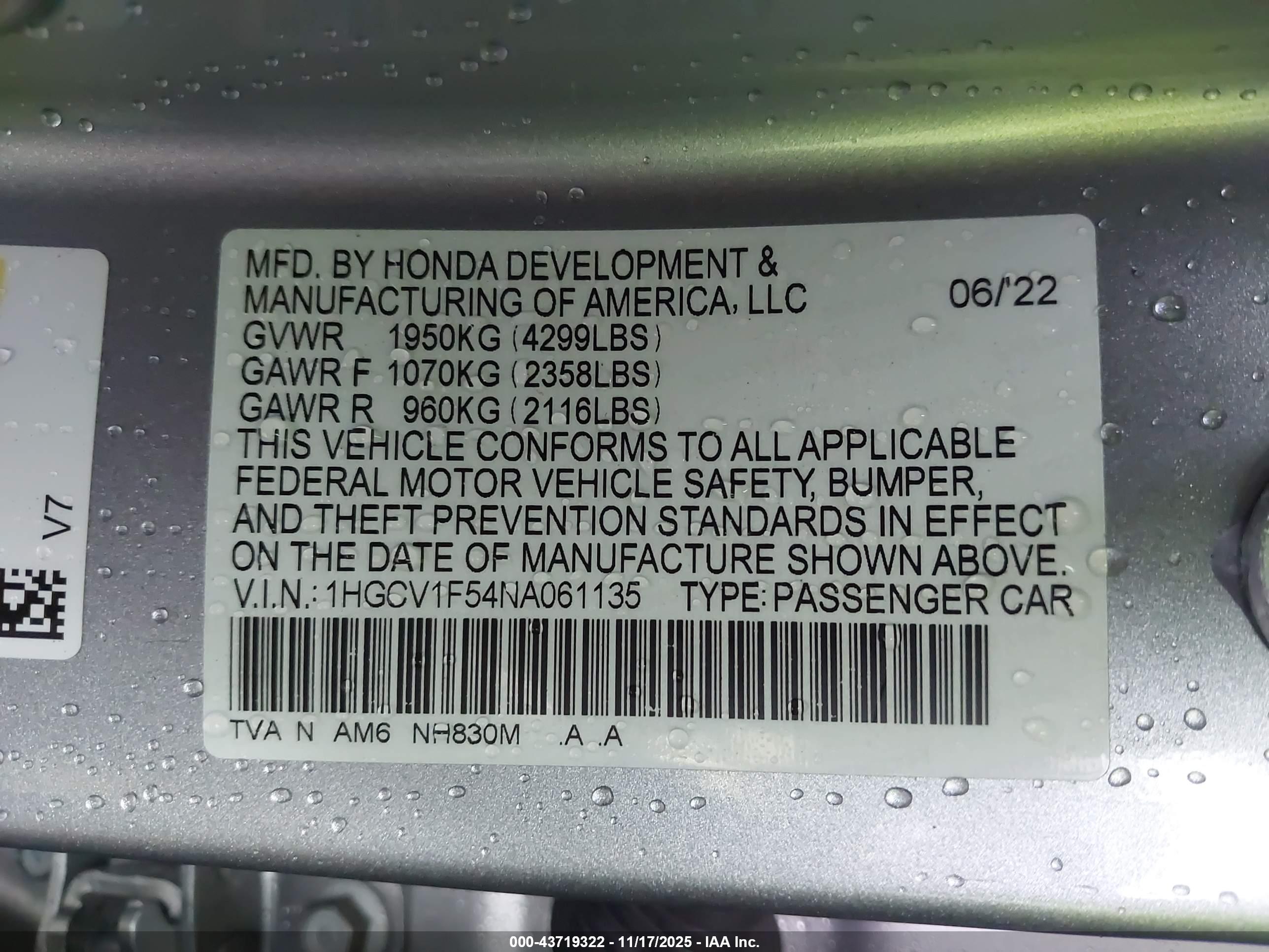 HONDA ACCORD image 9