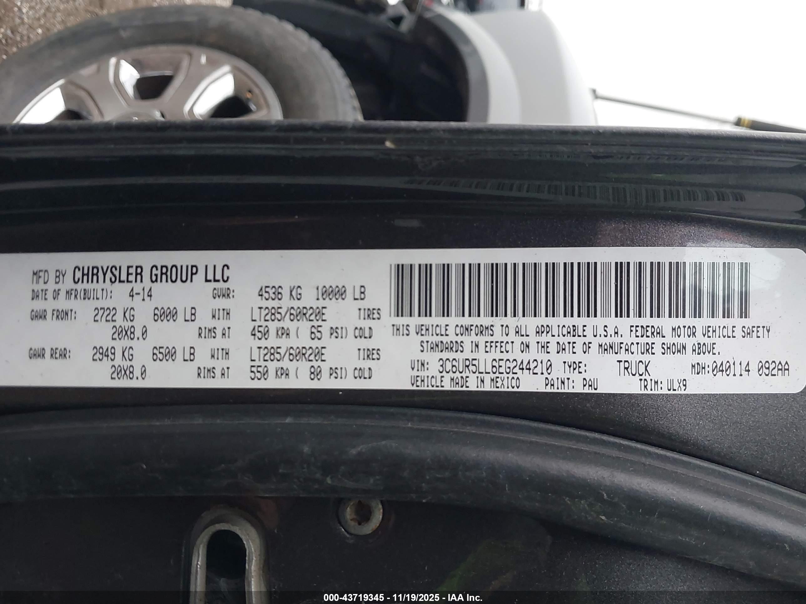 RAM 2500 image 9