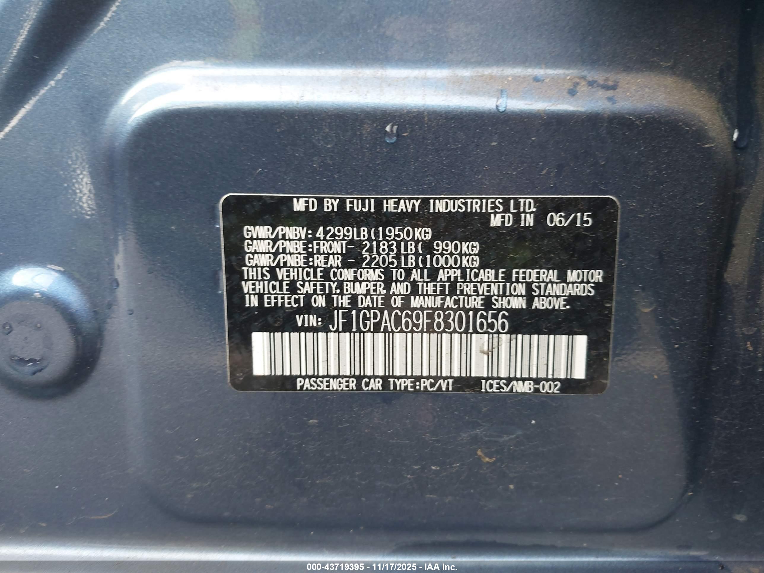 SUBARU IMPREZA image 9