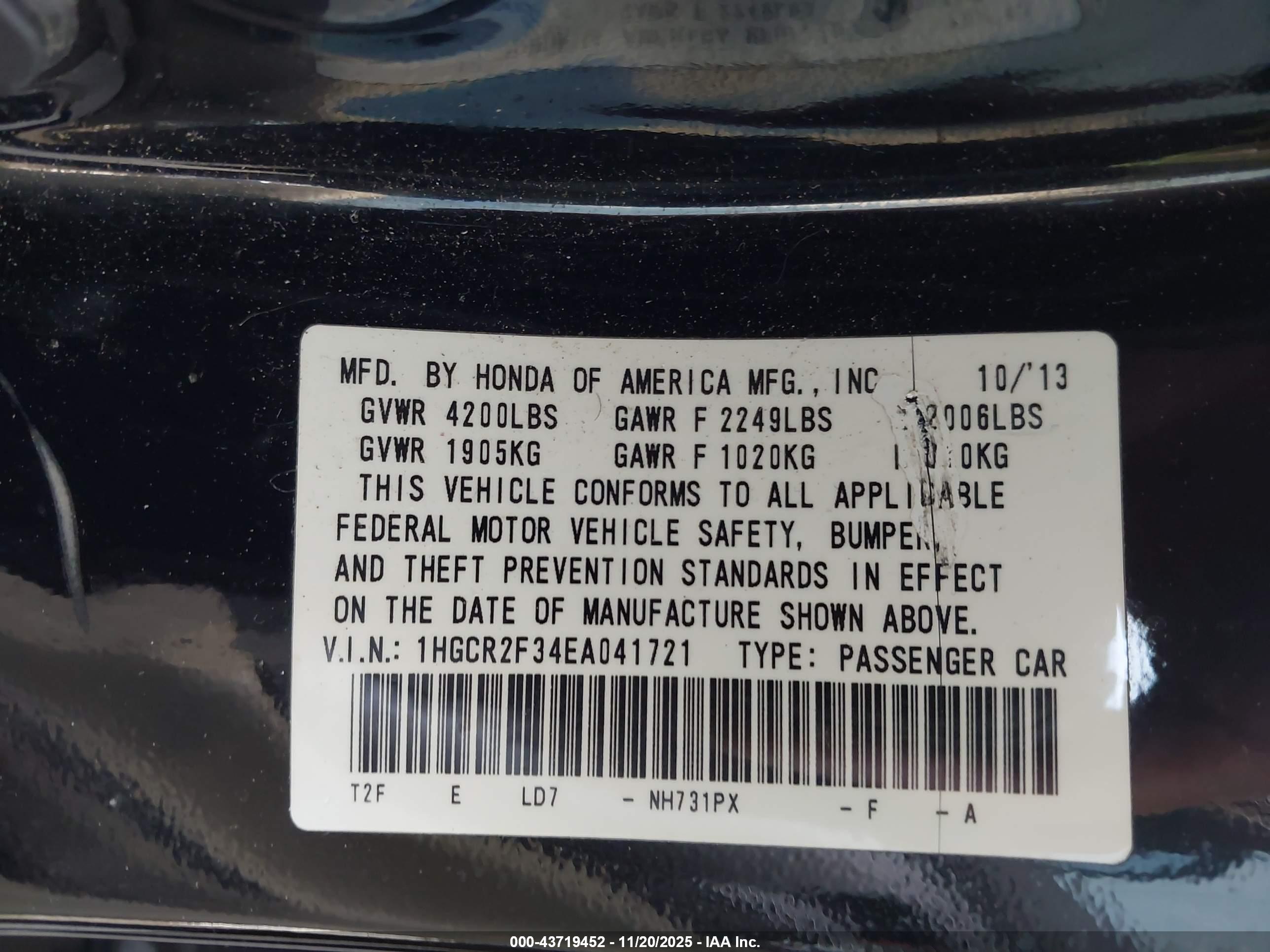 HONDA ACCORD image 9