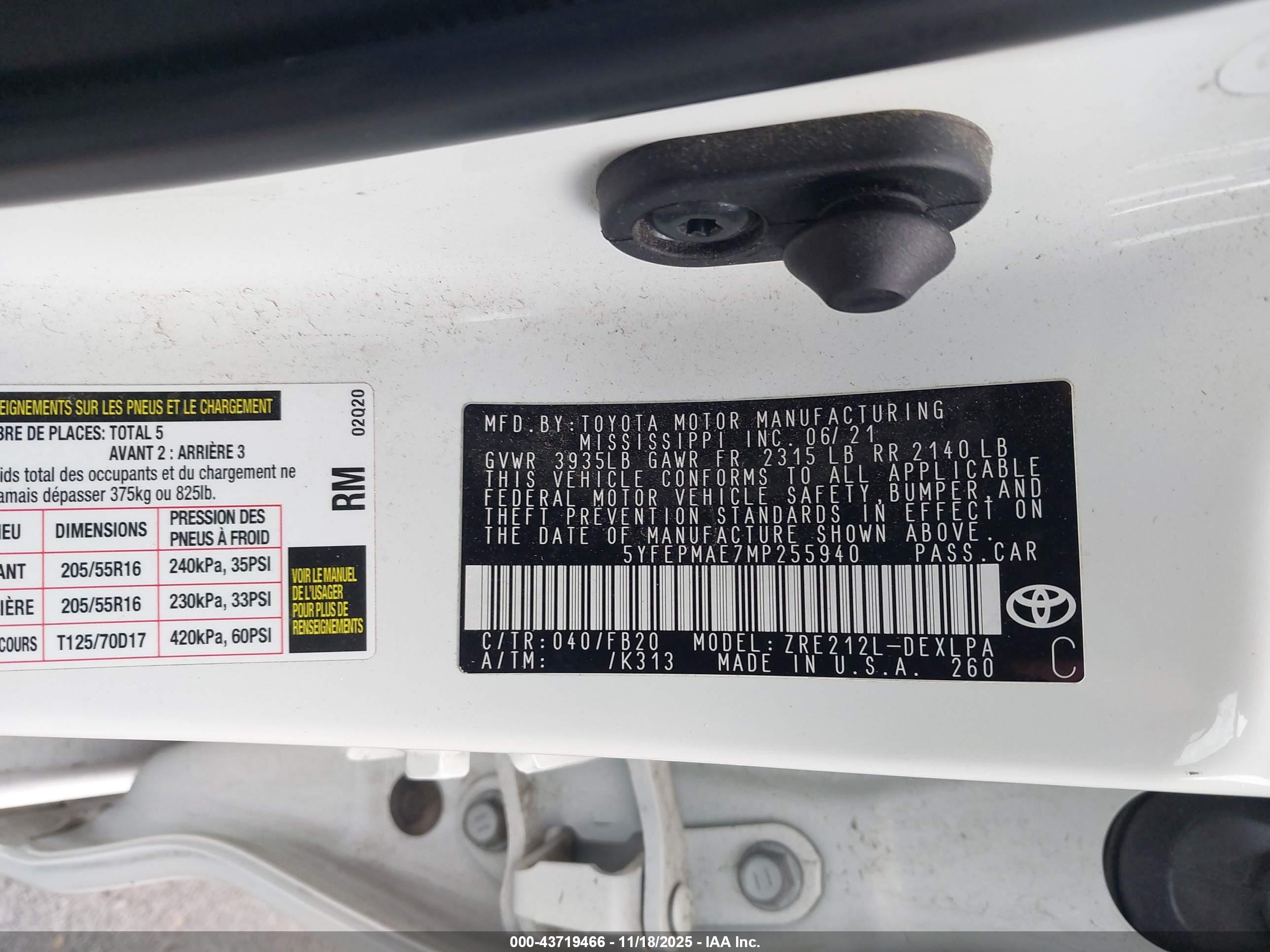 TOYOTA COROLLA image 9