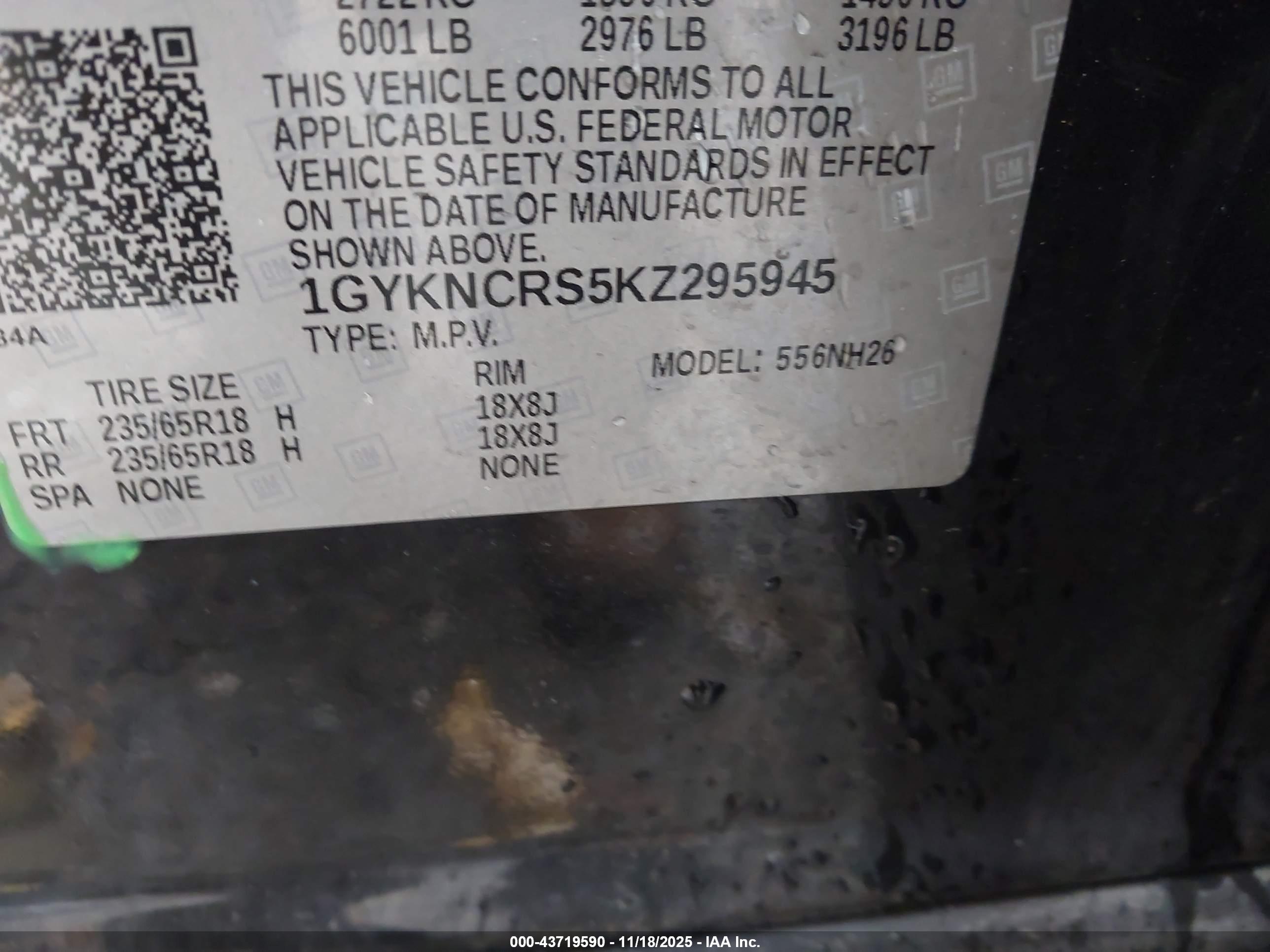 CADILLAC XT5 image 9