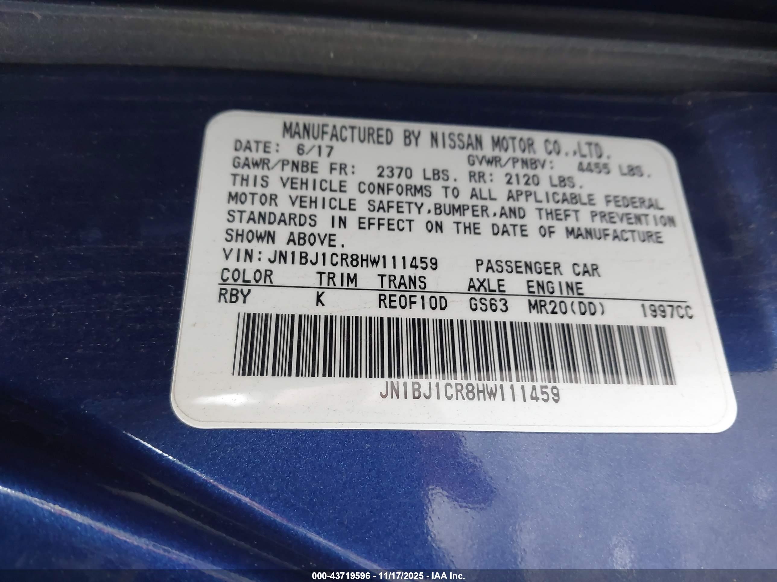NISSAN ROGUE image 9