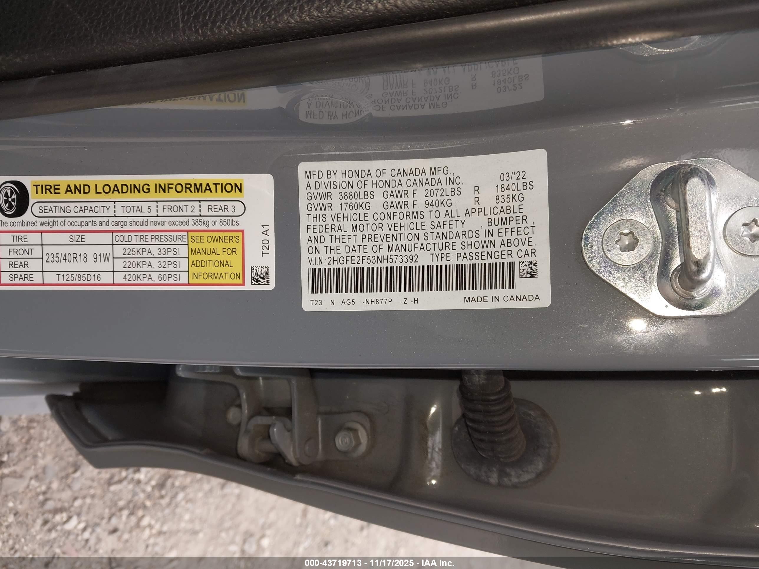 HONDA CIVIC image 9