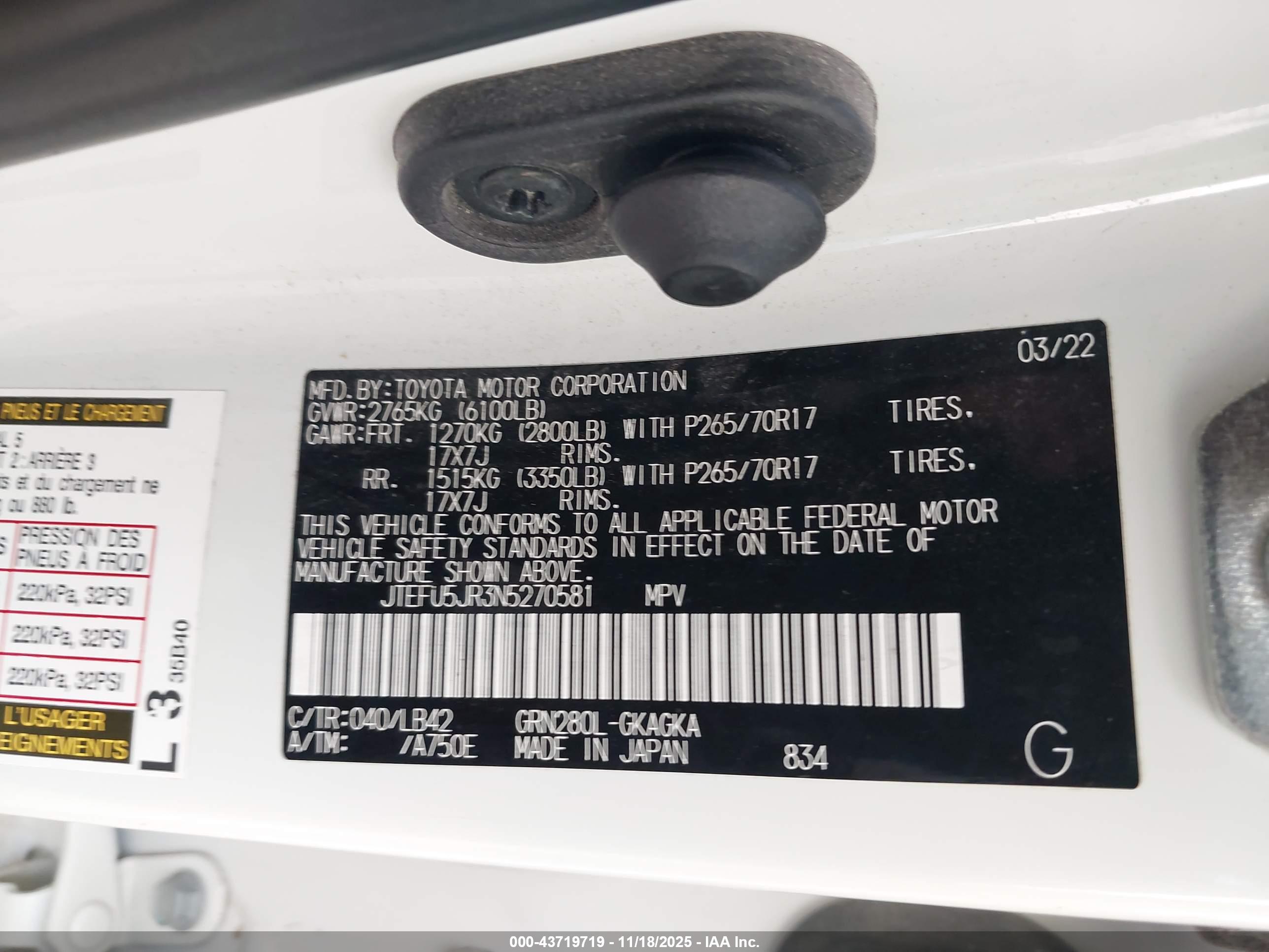 TOYOTA 4RUNNER image 9
