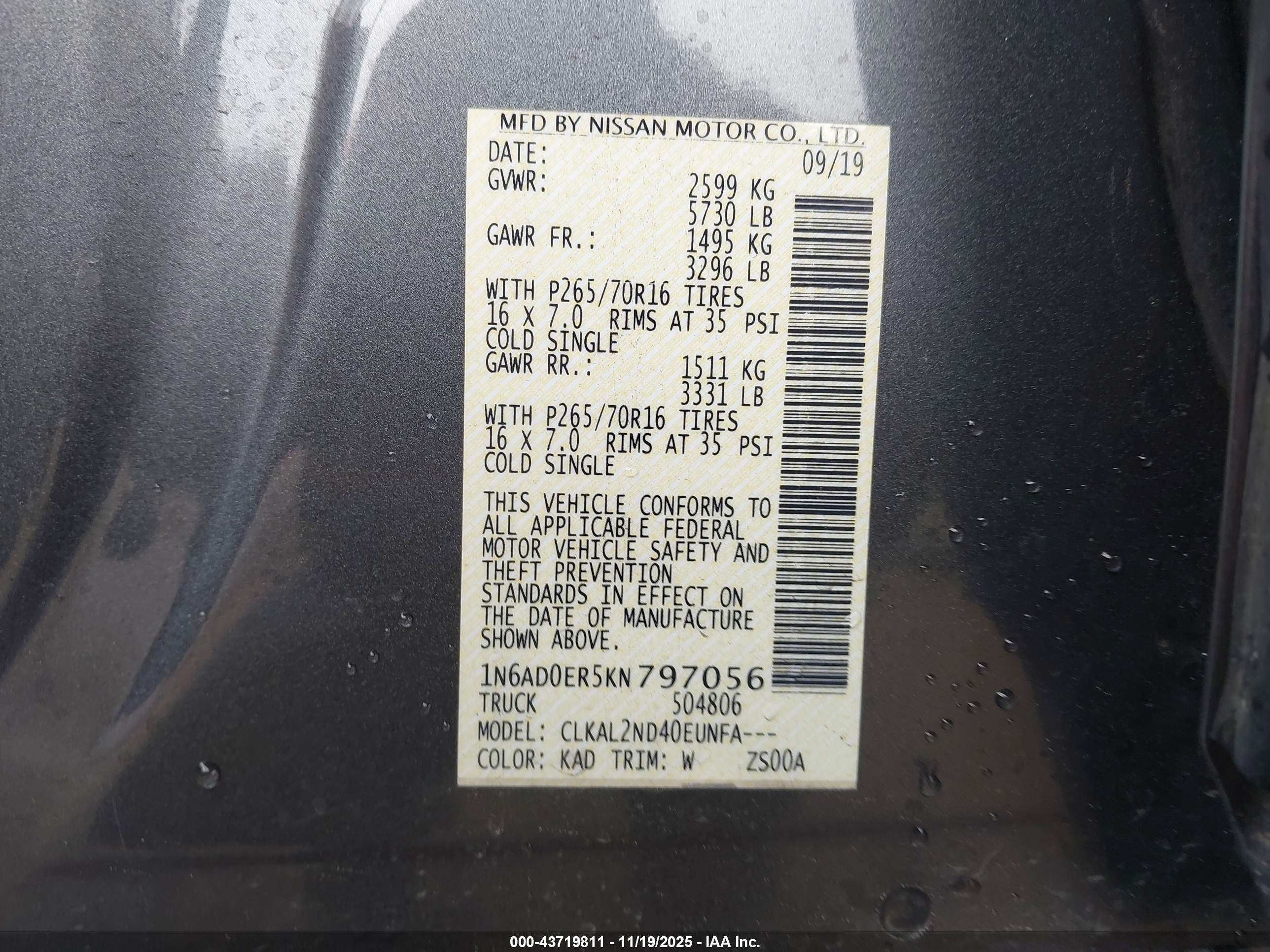 NISSAN FRONTIER image 9